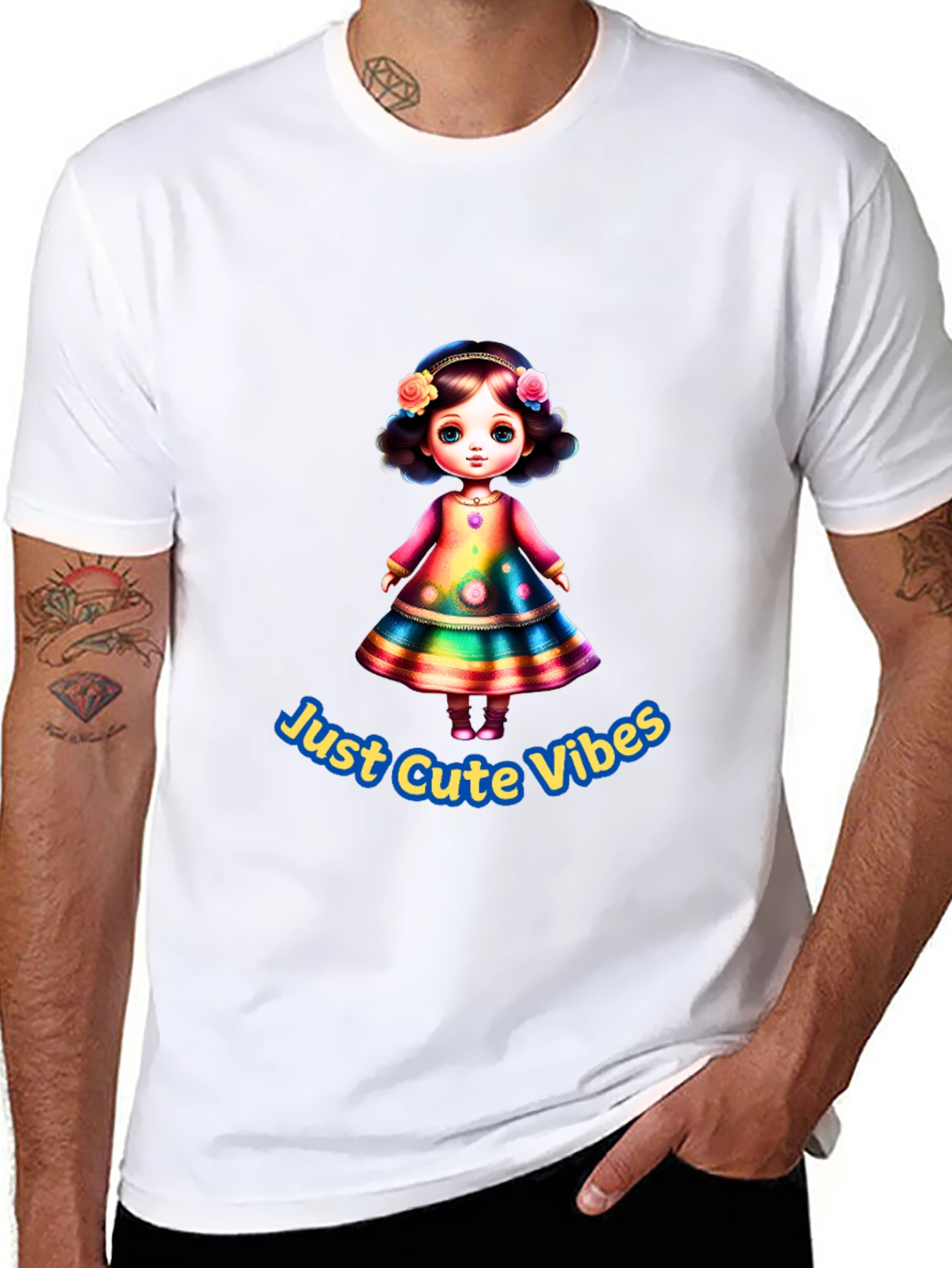 Cute Doll T-Shirt - Just Cute Vibes