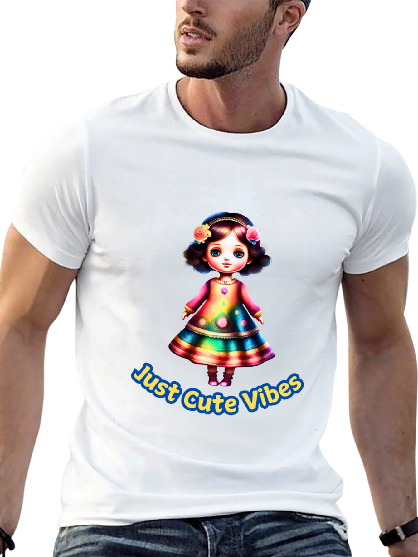 Cute Doll T-Shirt - Just Cute Vibes