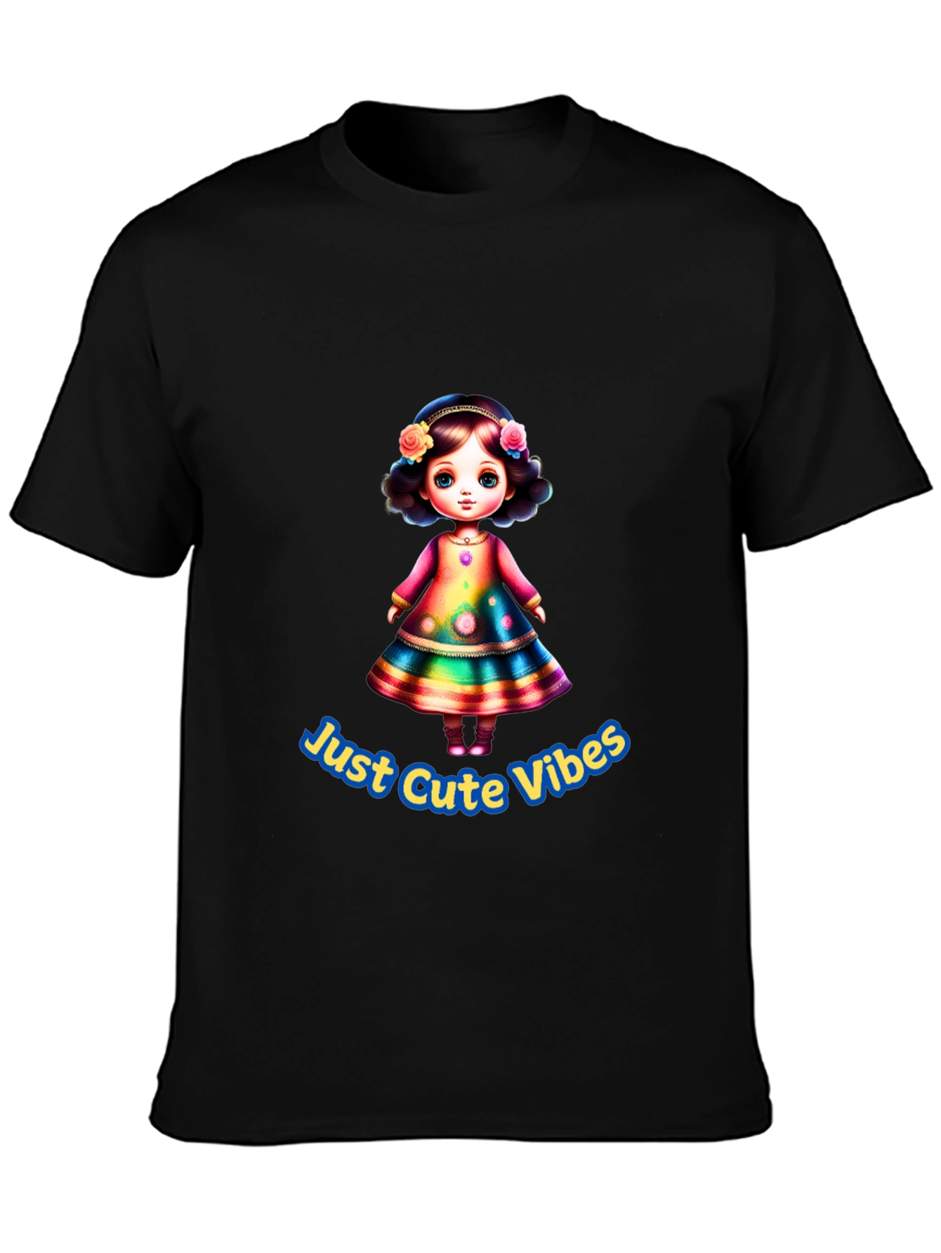 Cute Doll T-Shirt - Just Cute Vibes