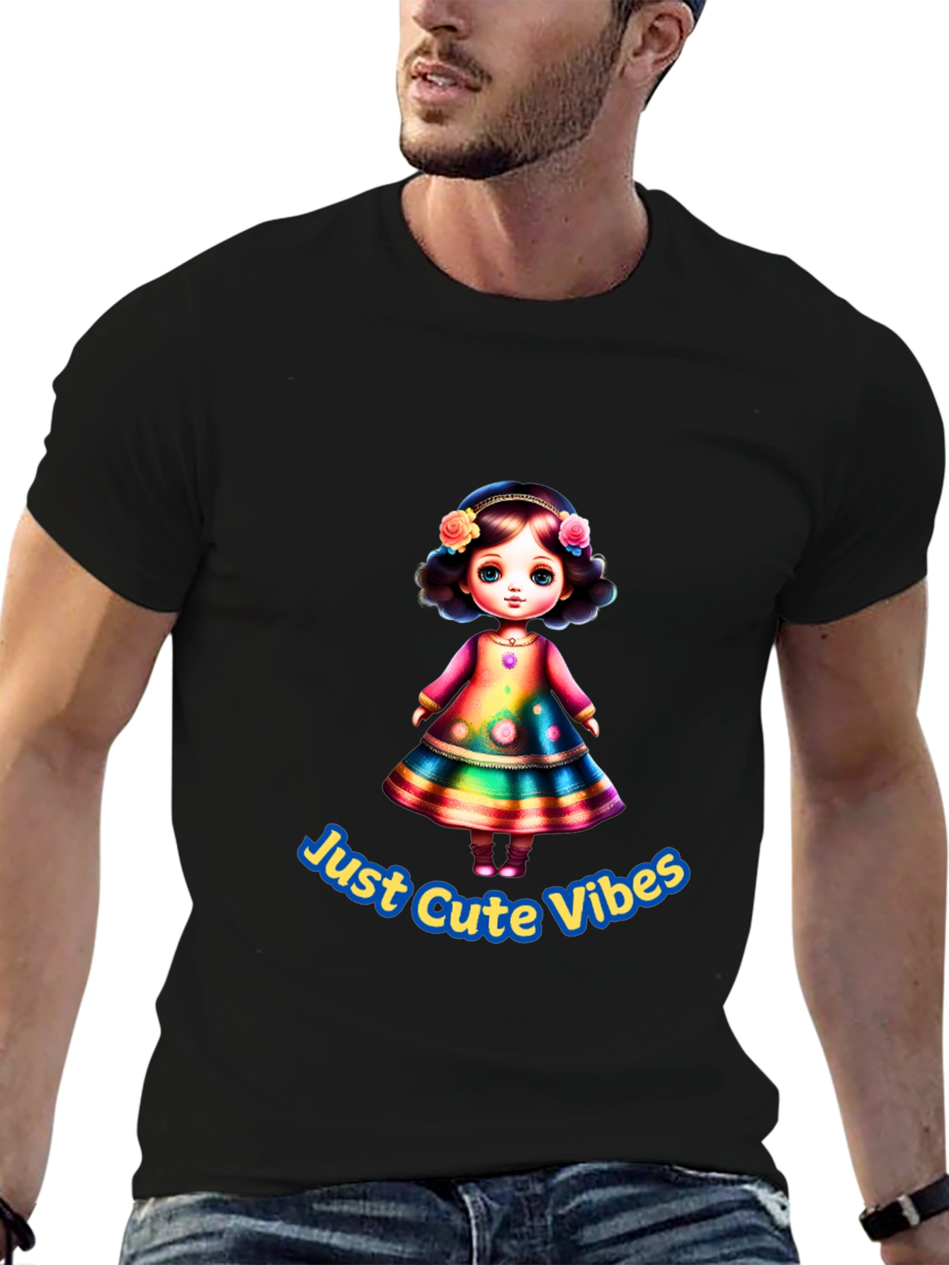 Cute Doll T-Shirt - Just Cute Vibes