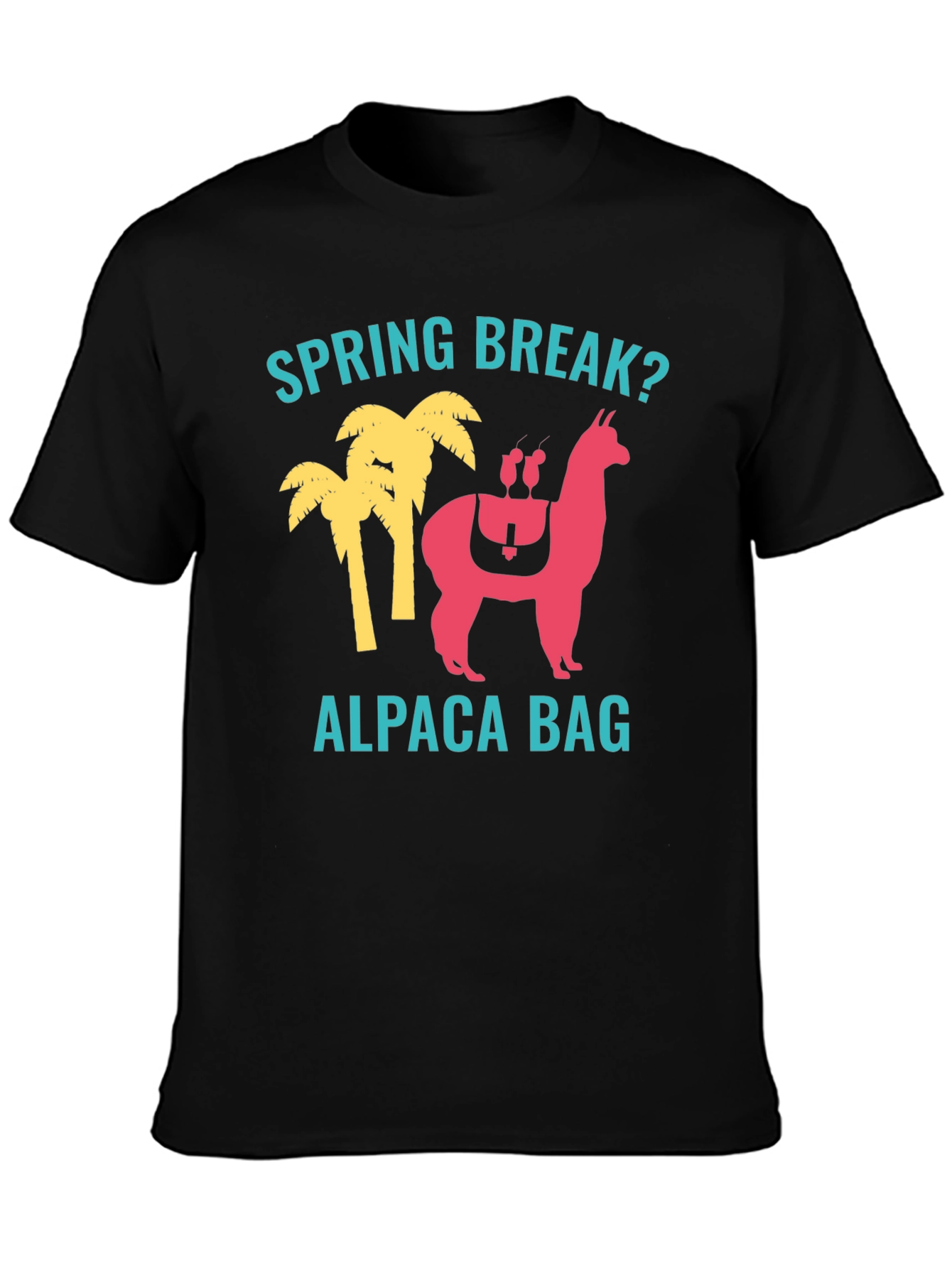 Spring Break Alpaca Bag T-Shirt