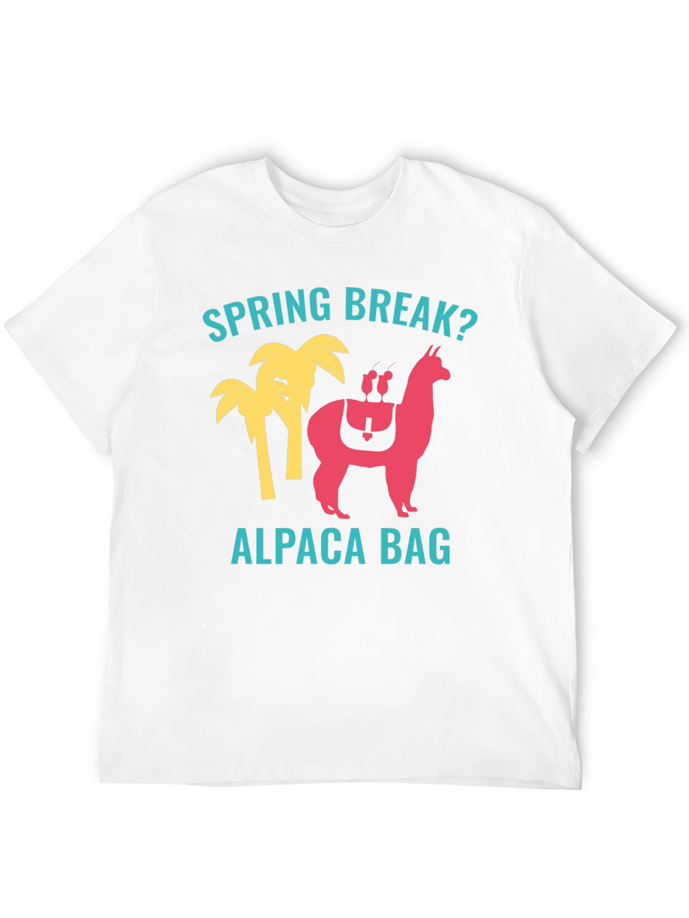 Spring Break Alpaca Bag T-Shirt