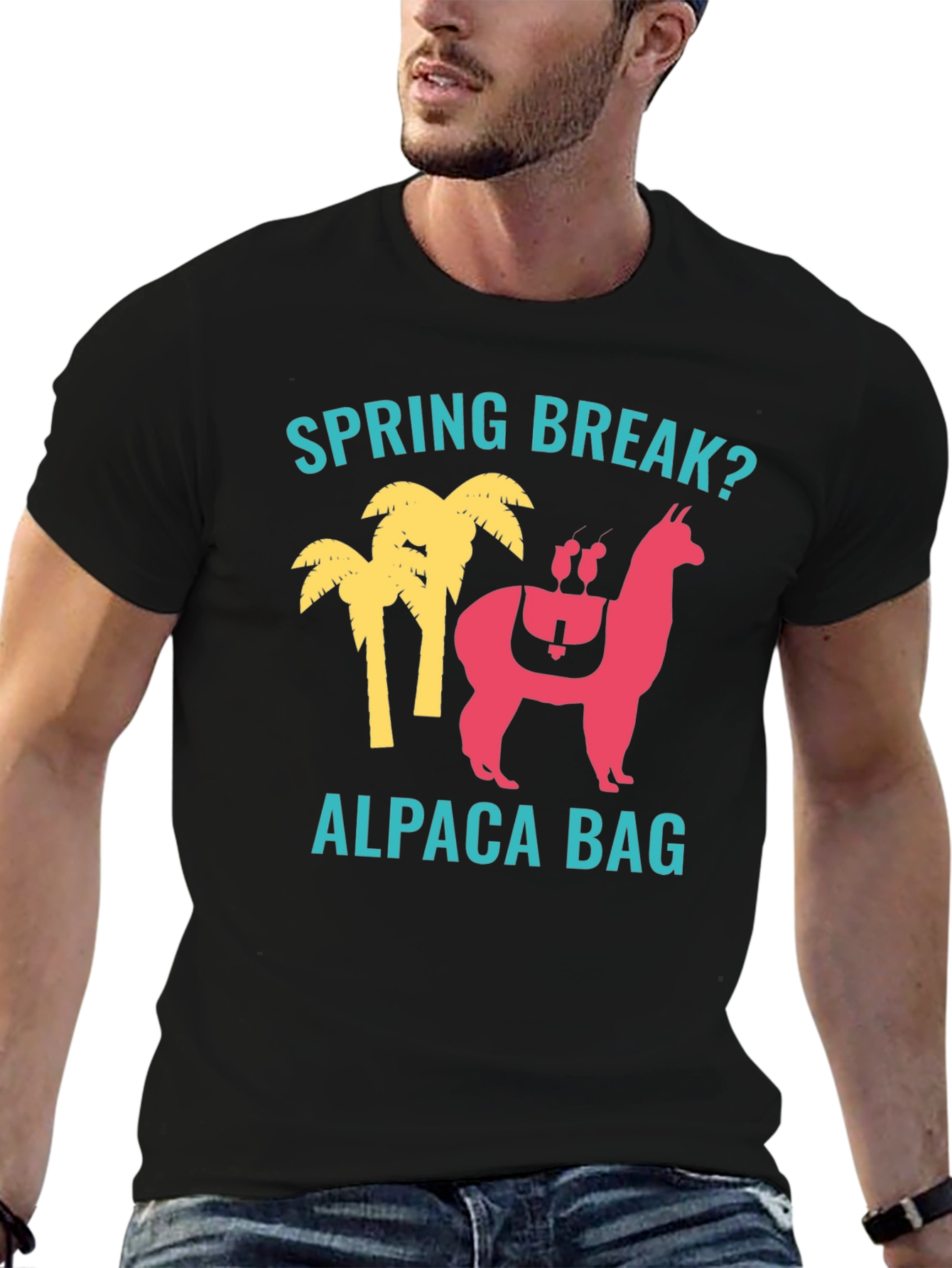 Spring Break Alpaca Bag T-Shirt