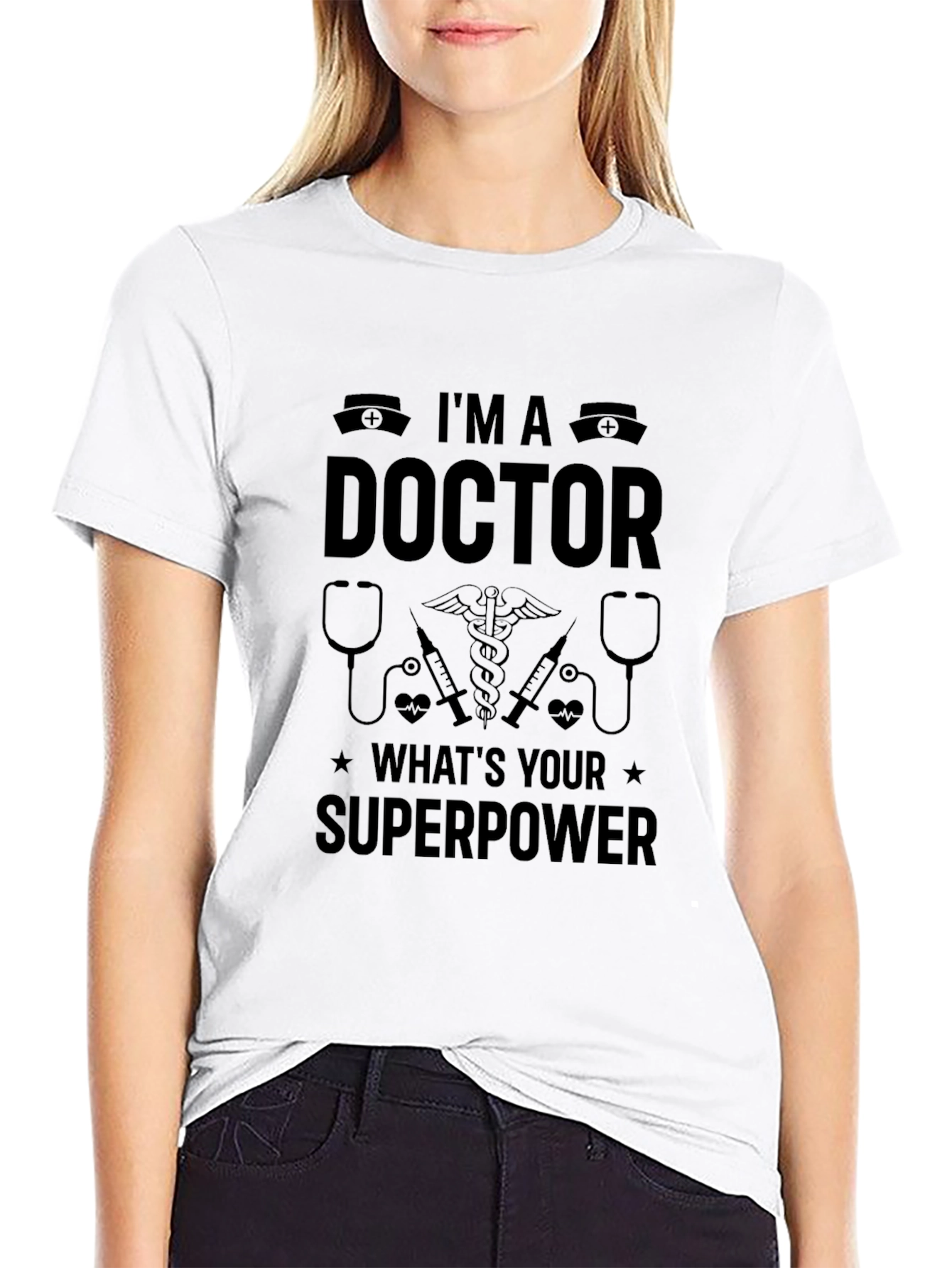 Doctor Superpower Graphic T-Shirt