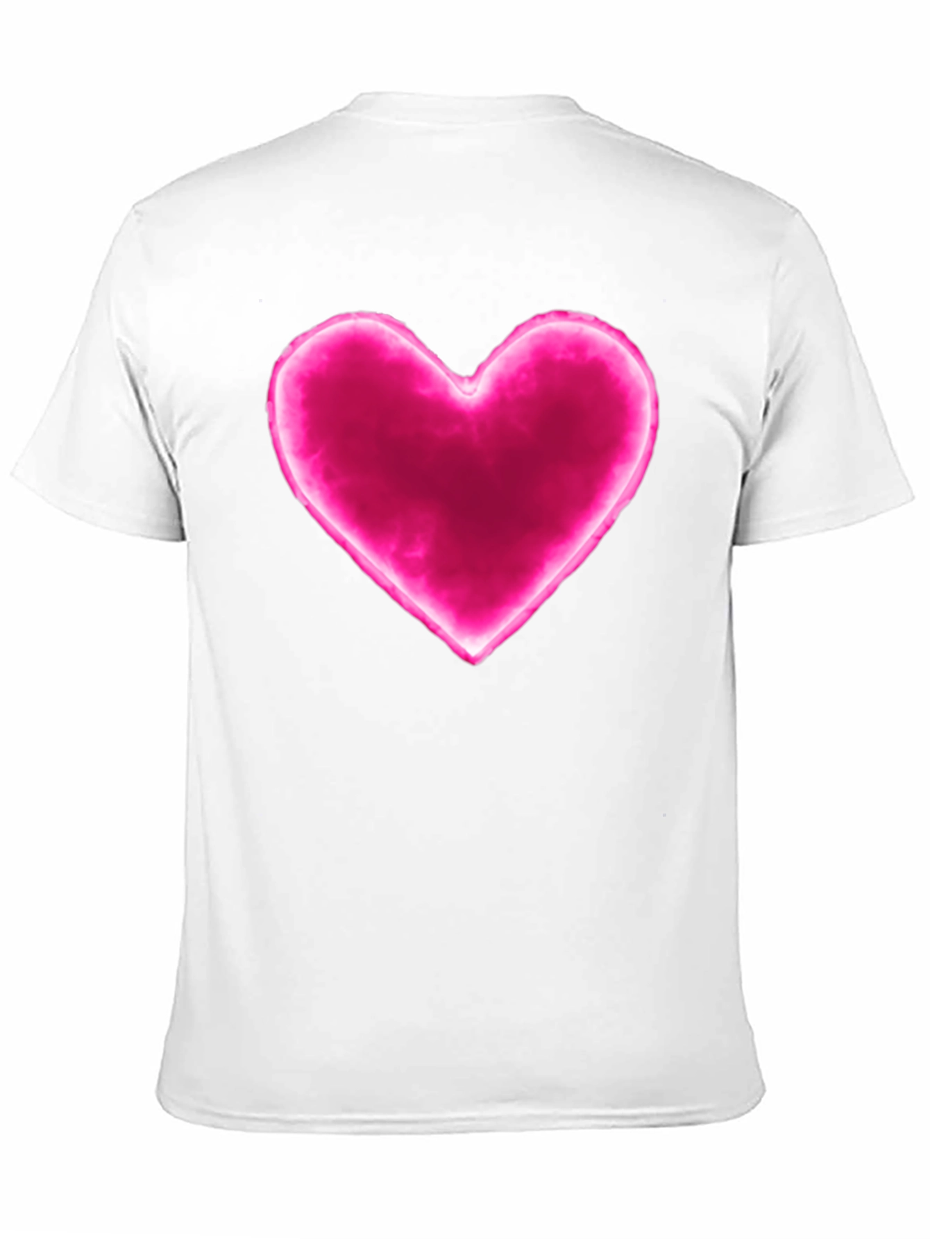 Heart Graphic Black Tee - Modern Love T-Shirt
