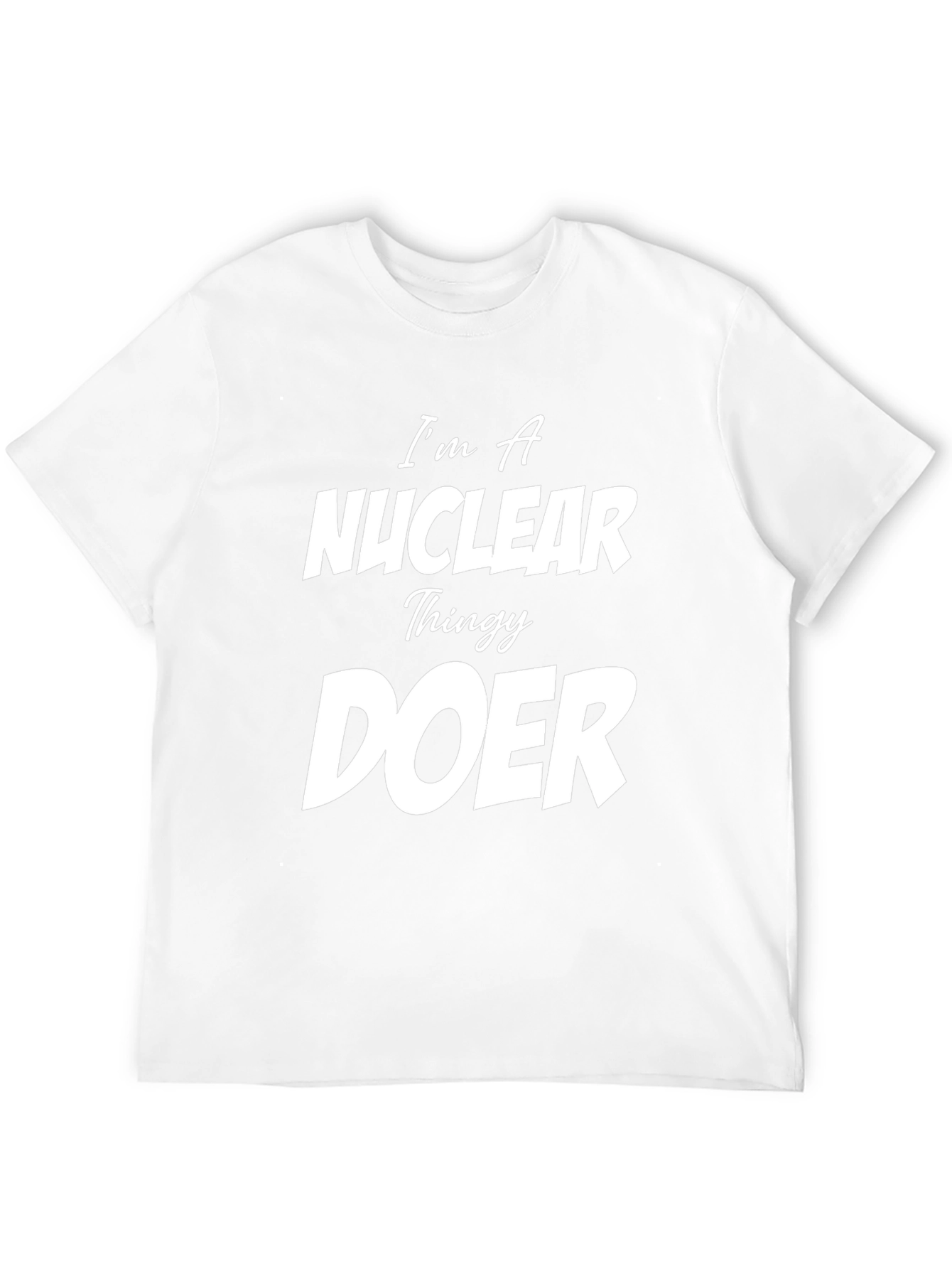 Nuclear Thingy Doer Graphic Tee - Black