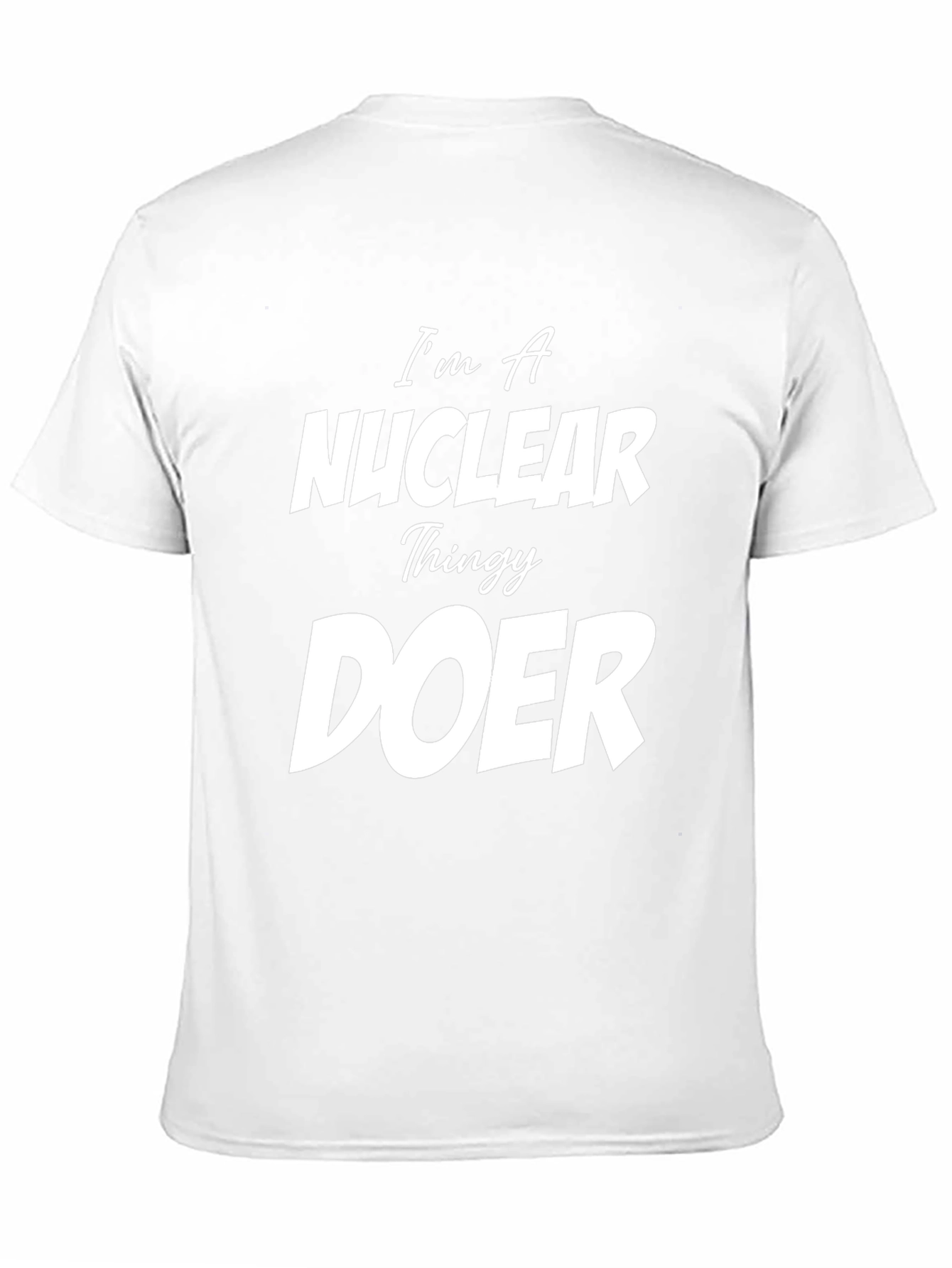 Nuclear Thingy Doer Graphic Tee - Black
