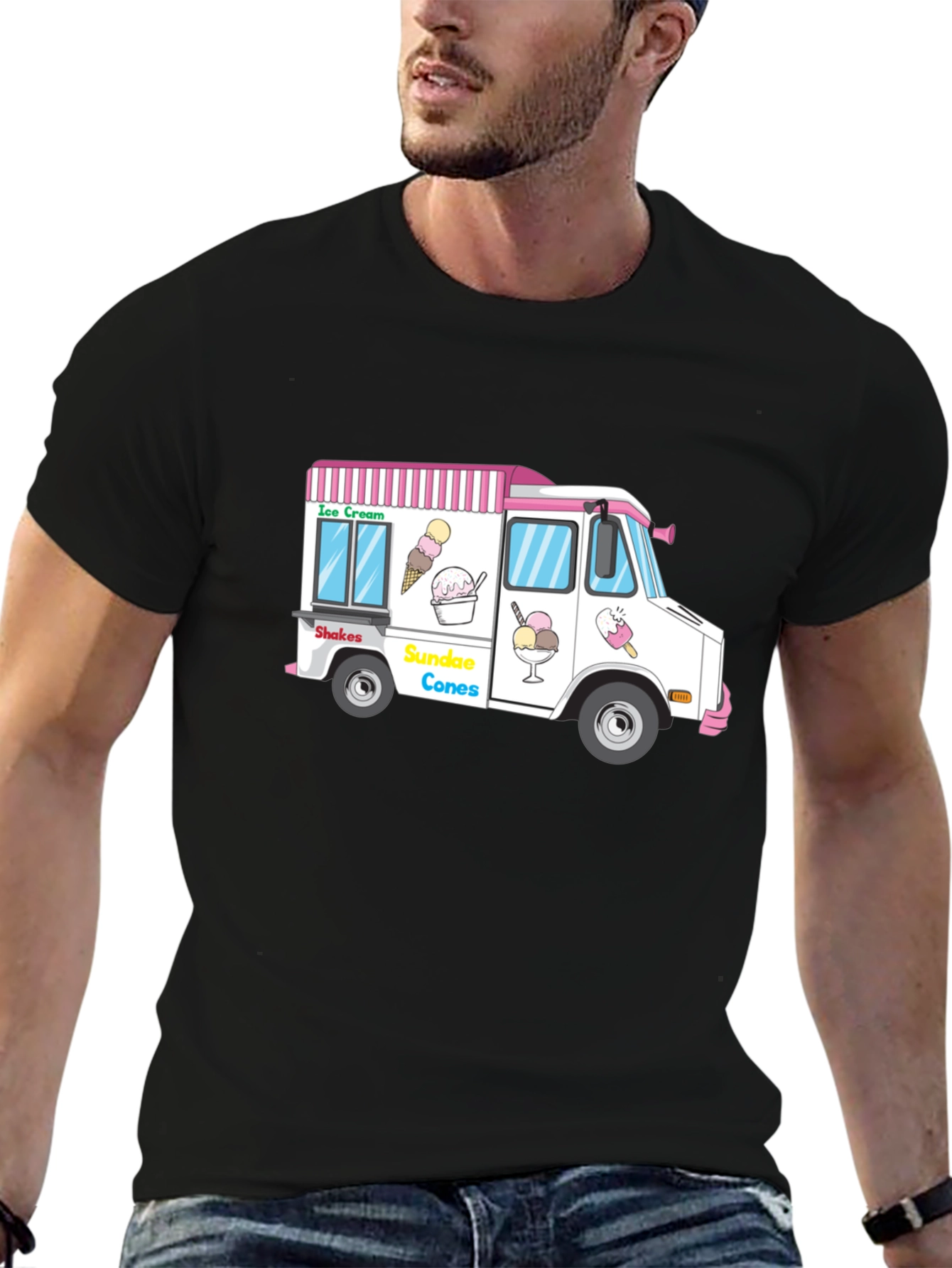 Ice Cream Truck Graphic Tee