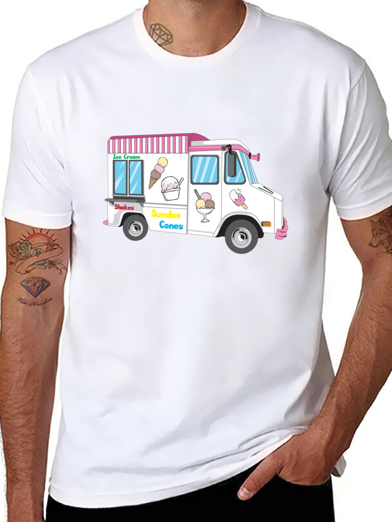 Ice Cream Truck Graphic Tee