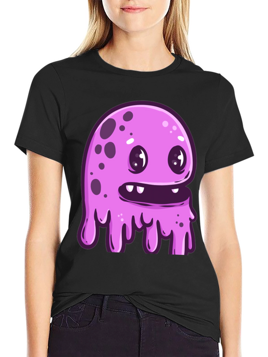 Funky Monster Graphic Black T-Shirt