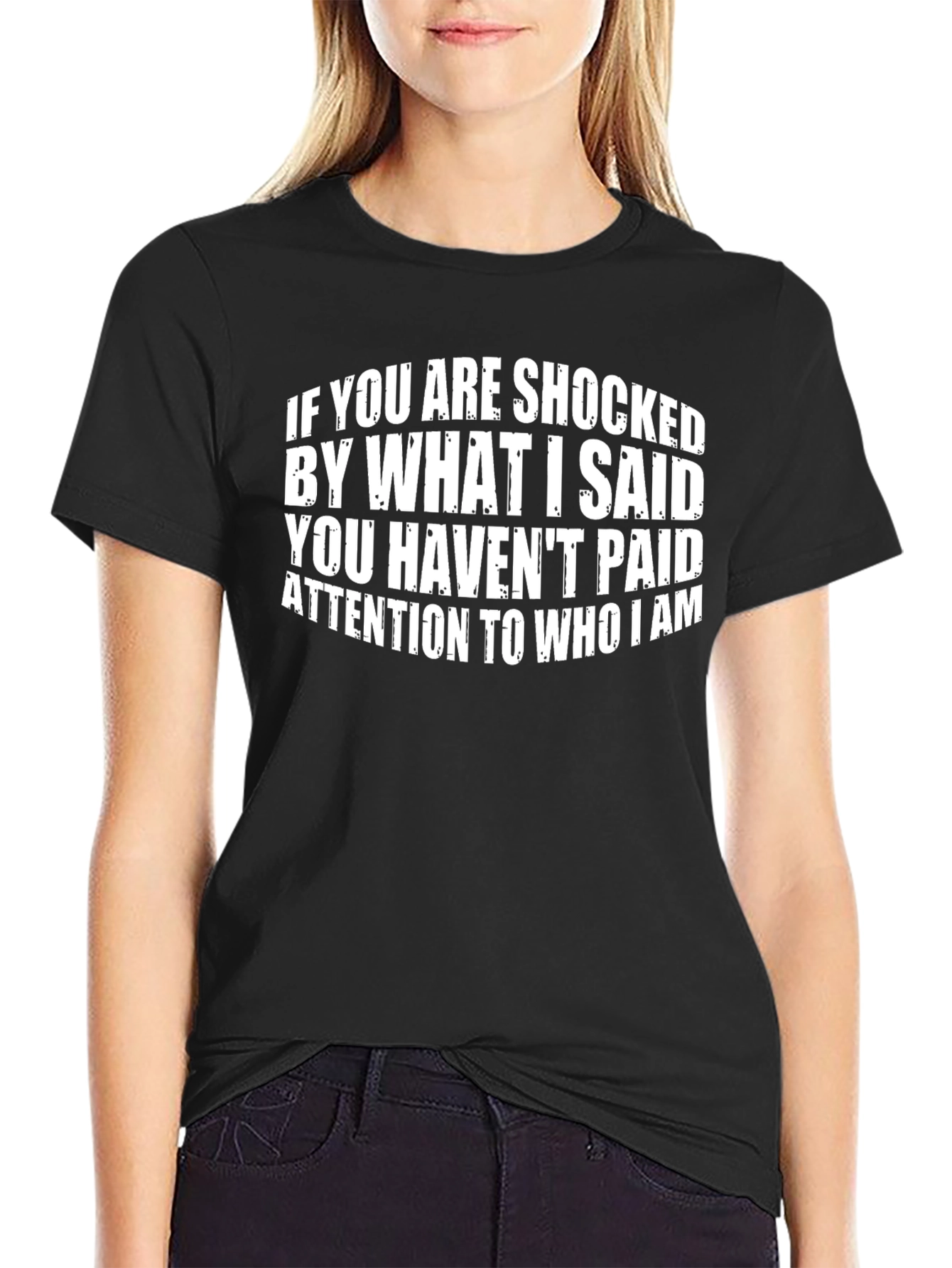 Shocked By My Words T-Shirt Funny Graphic Tee
