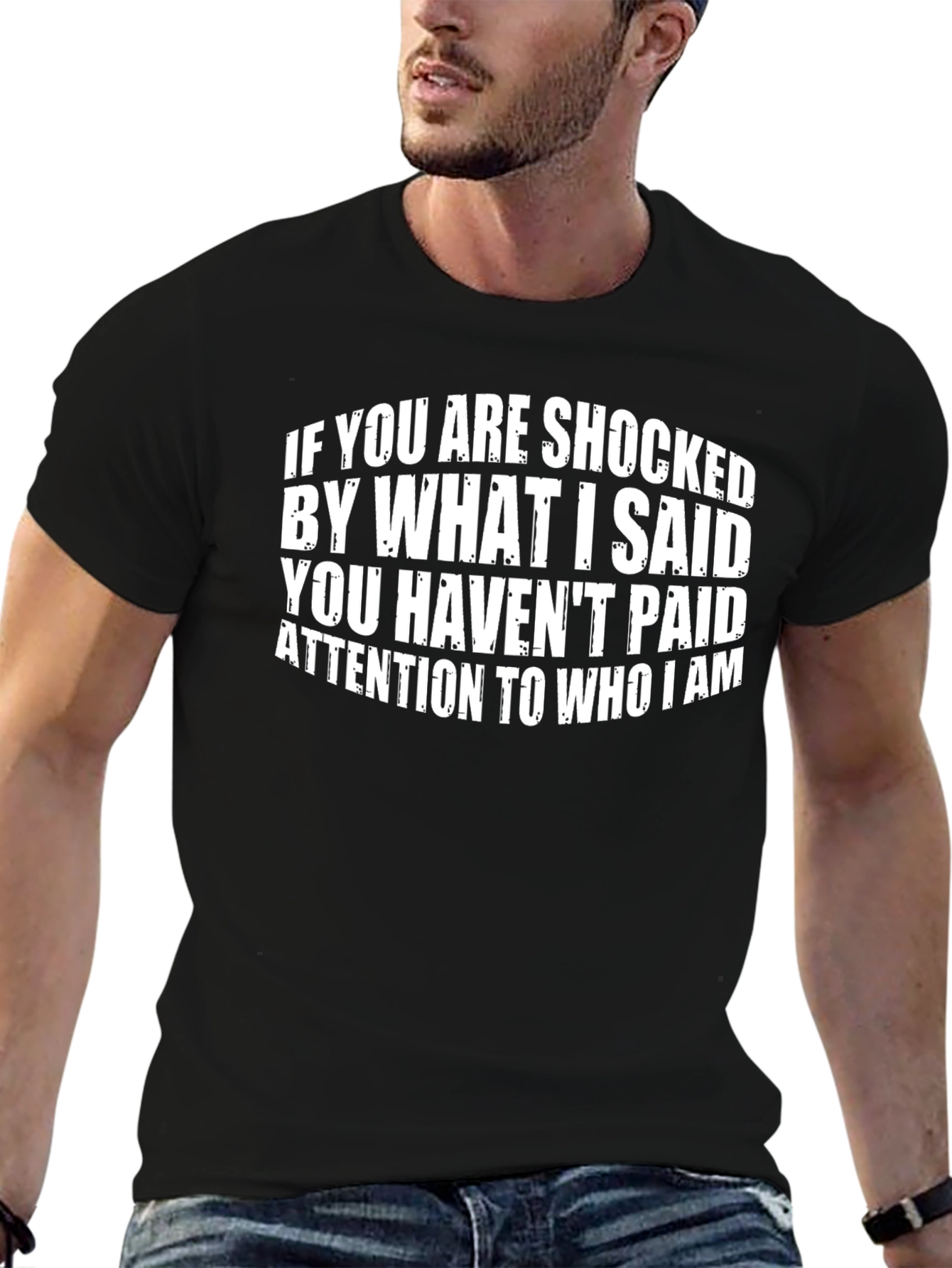 Shocked By My Words T-Shirt Funny Graphic Tee