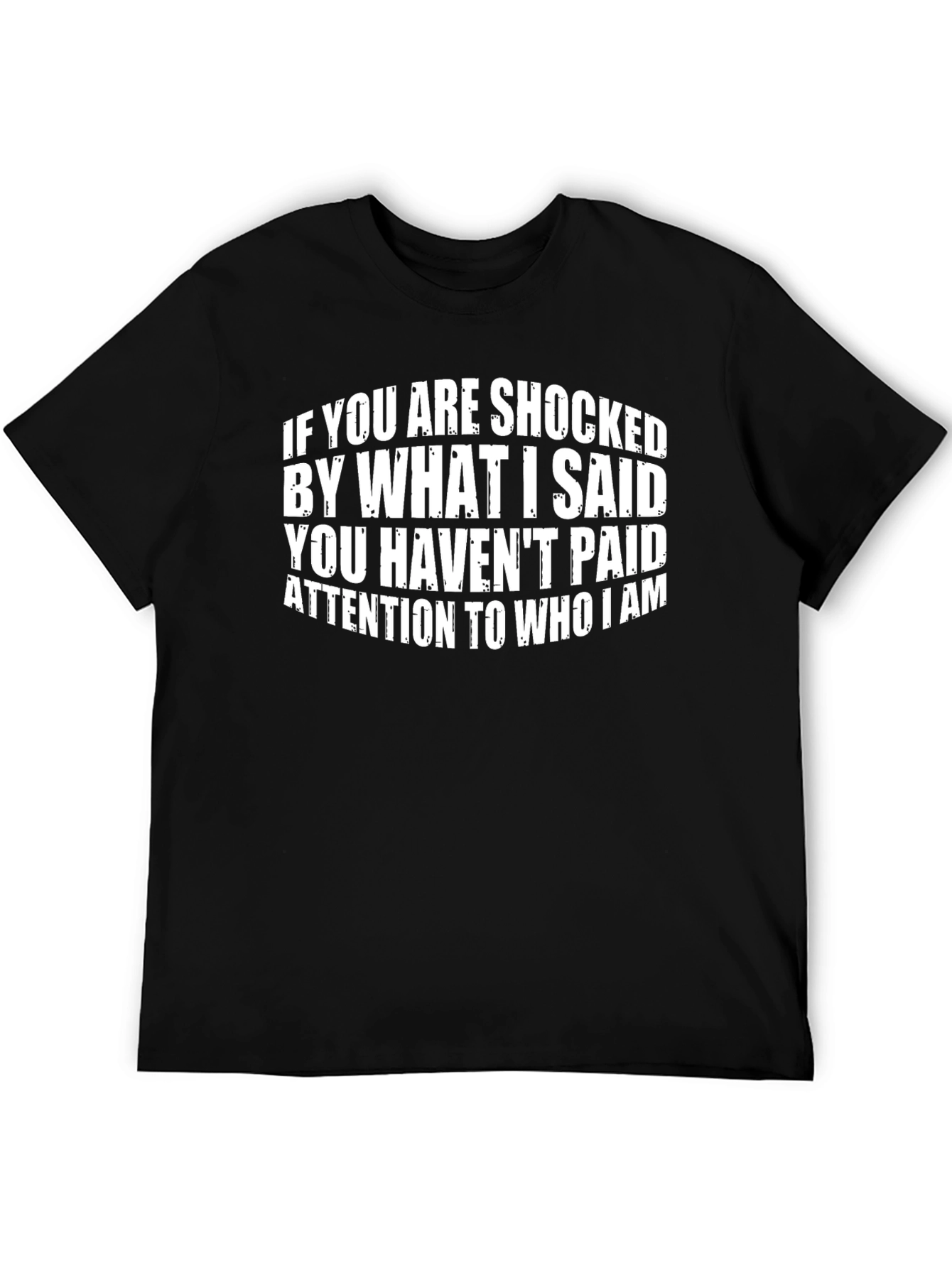 Shocked By My Words T-Shirt Funny Graphic Tee