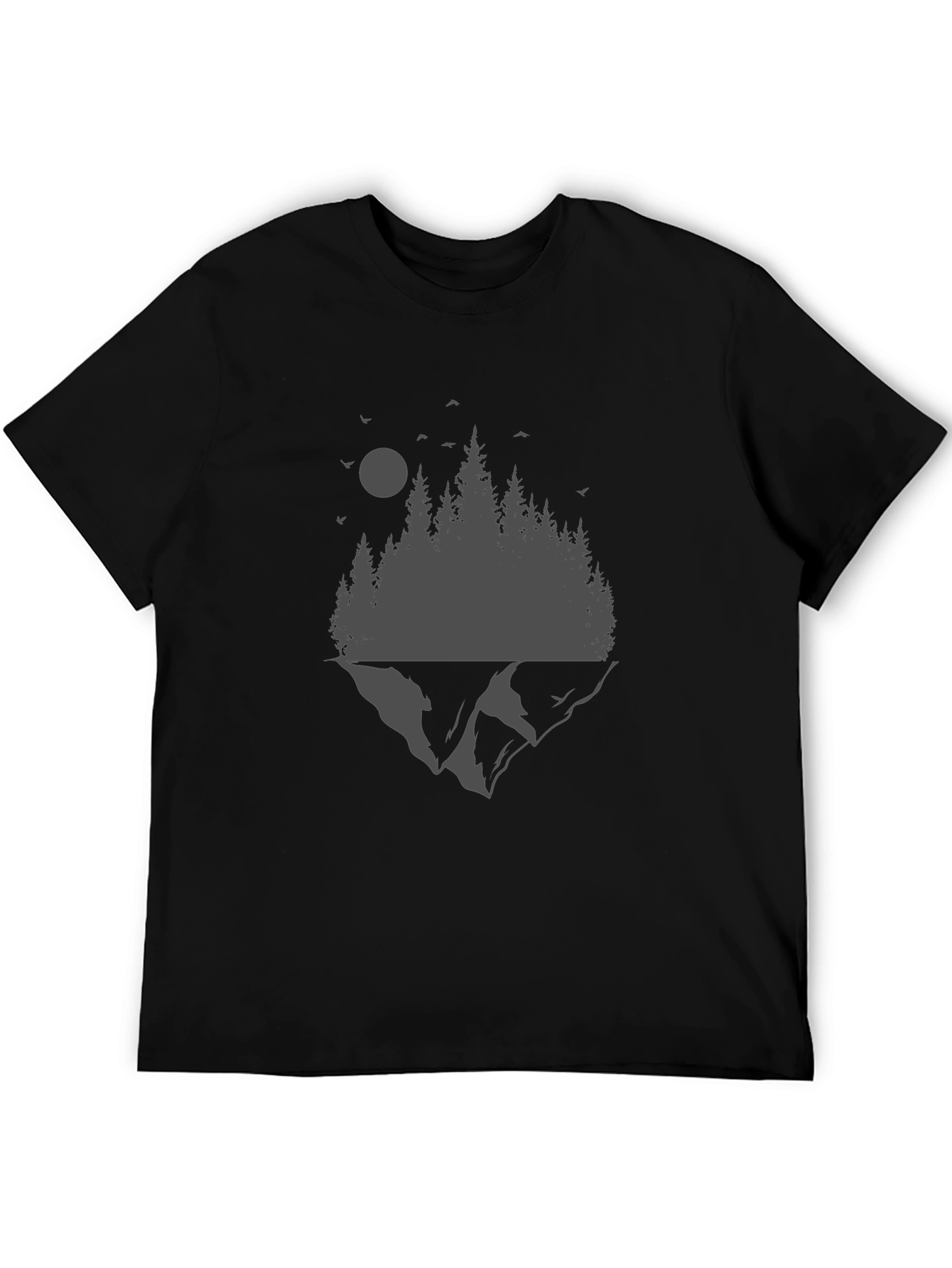 Mountain Forest Graphic Tee - Nature Lovers T-Shirt