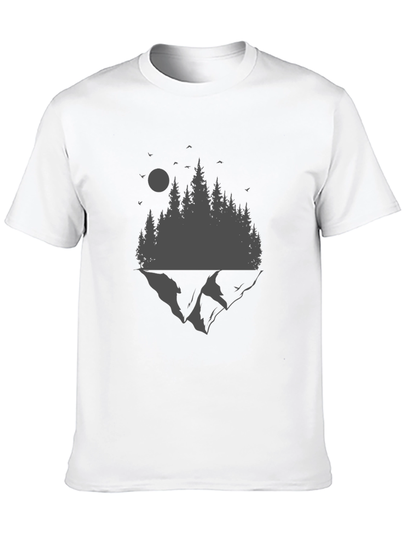 Mountain Forest Graphic Tee - Nature Lovers T-Shirt