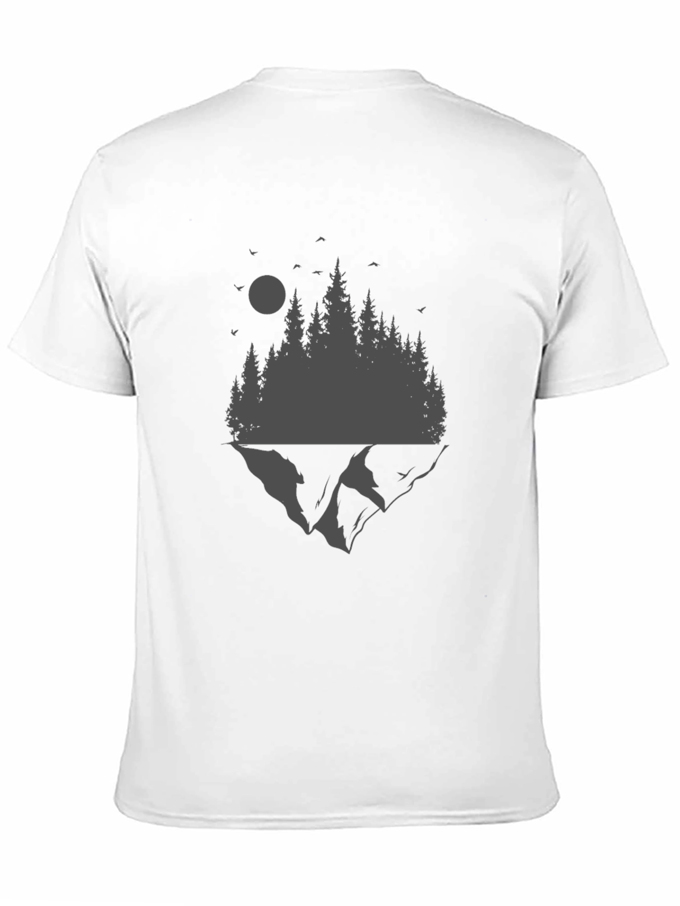 Mountain Forest Graphic Tee - Nature Lovers T-Shirt