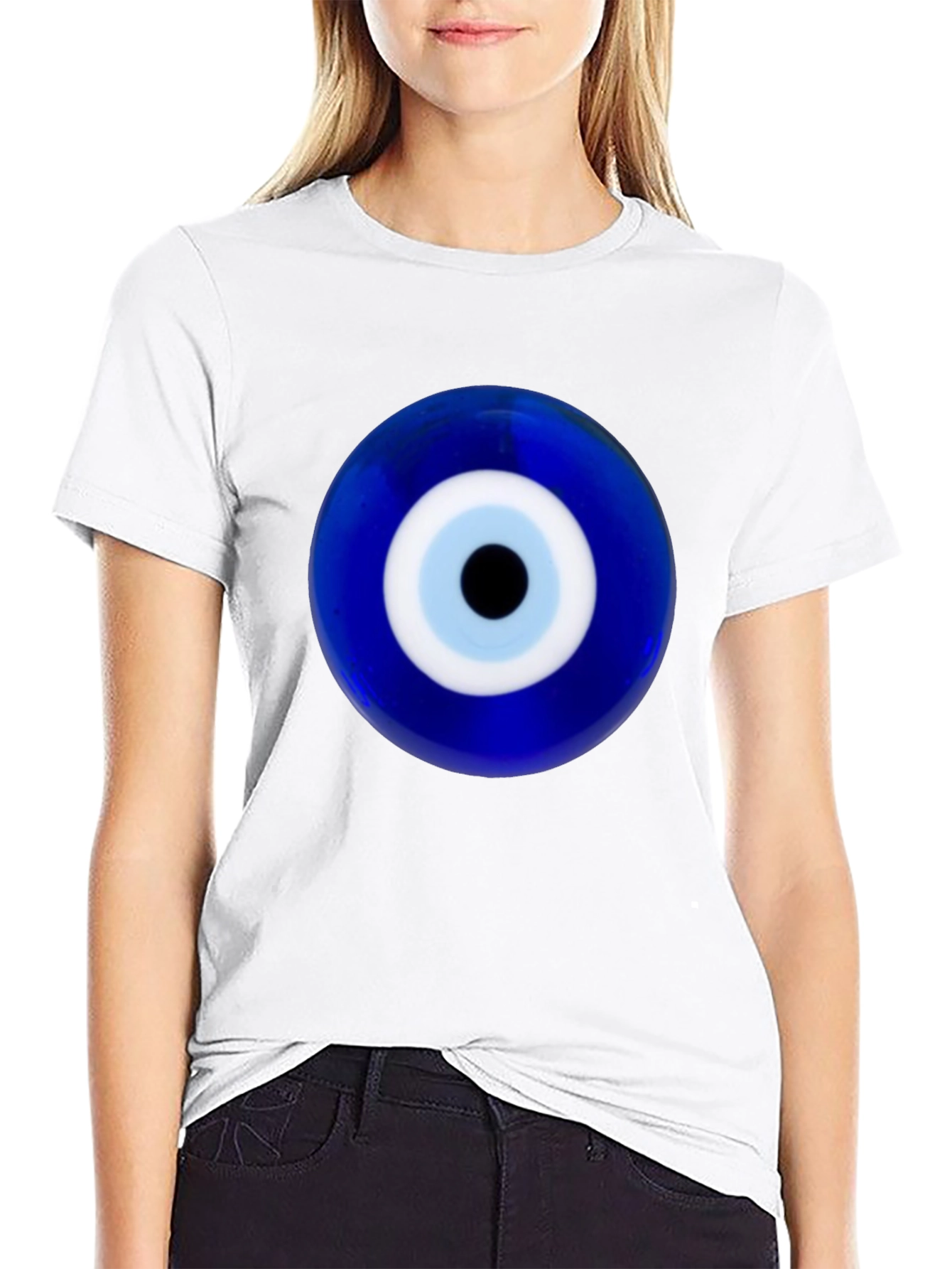 Evil Eye Graphic Tee - Protection & Style
