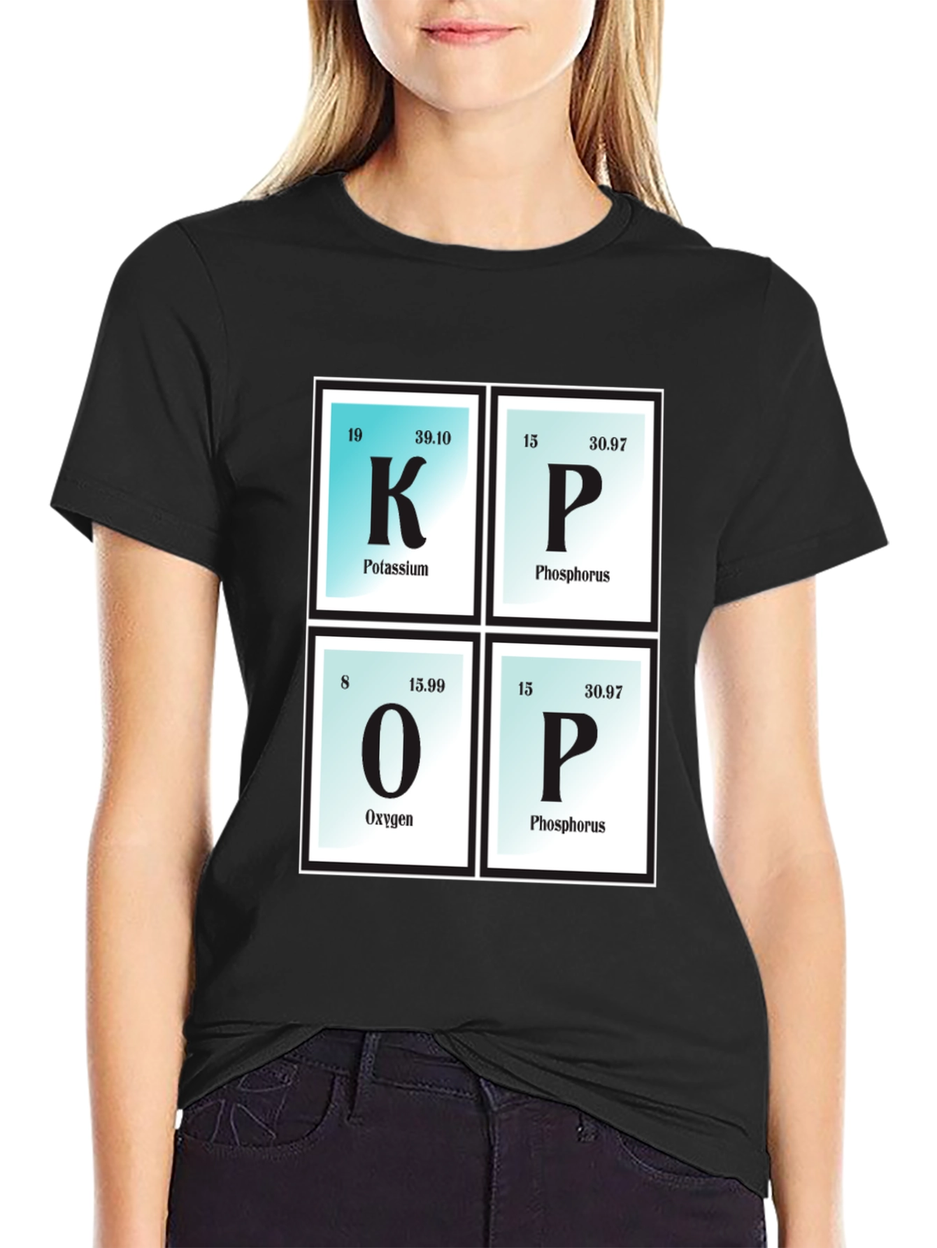 KOP Elements Black T-Shirt Science Tee