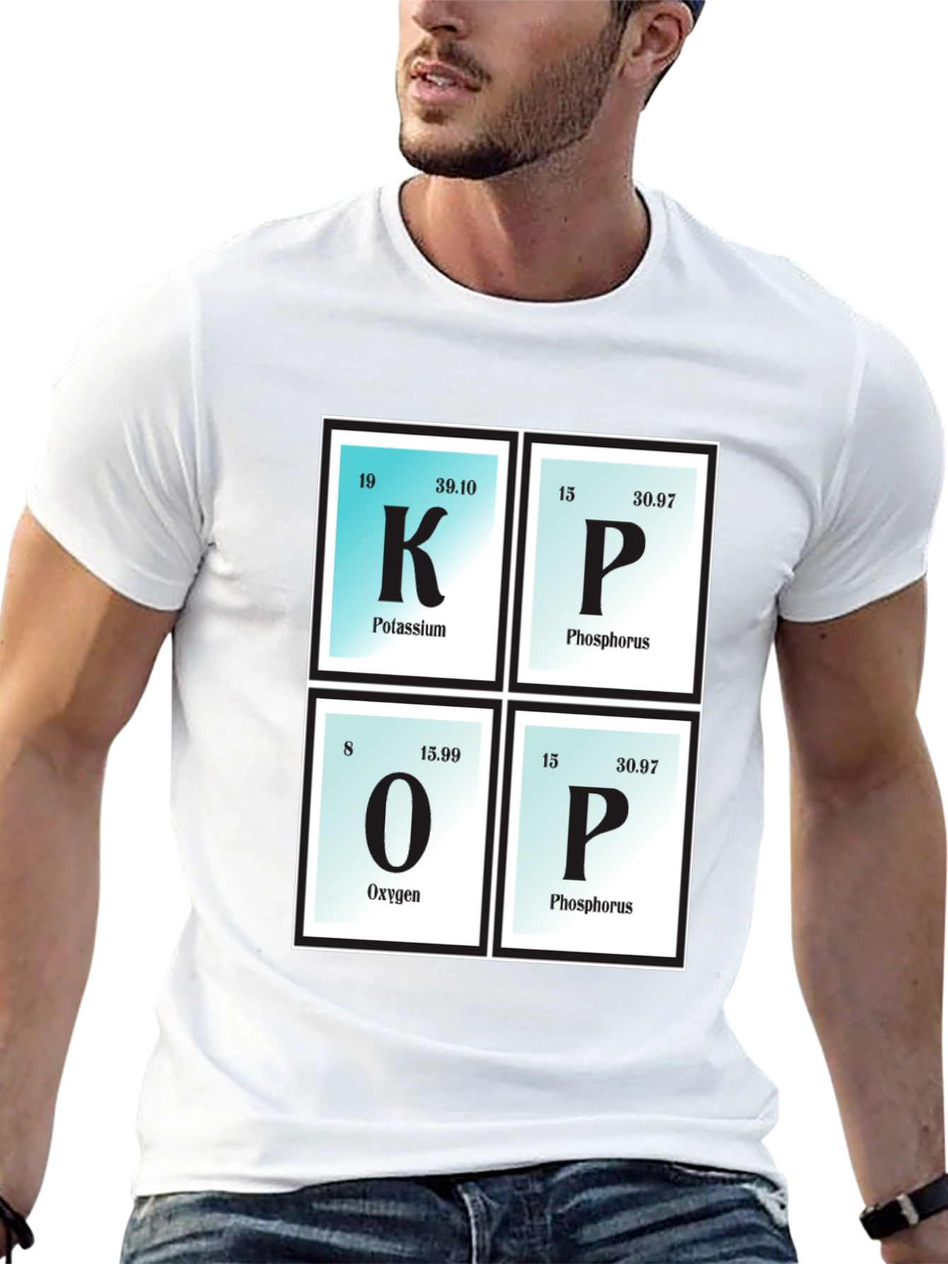 KOP Elements Black T-Shirt Science Tee