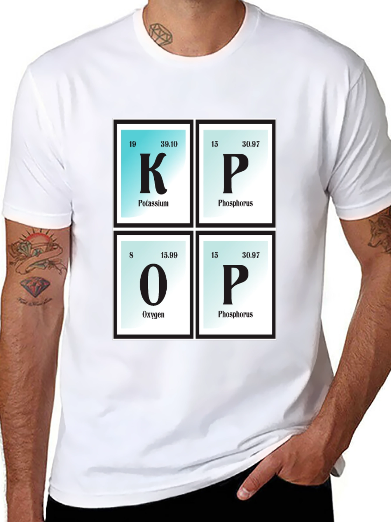 KOP Elements Black T-Shirt Science Tee