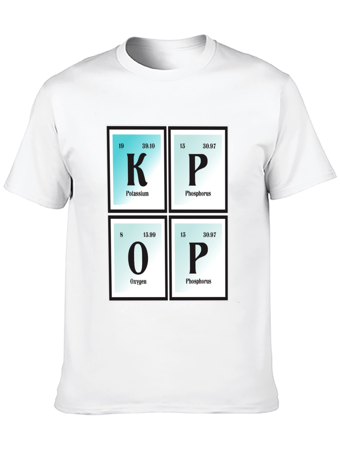 KOP Elements Black T-Shirt Science Tee