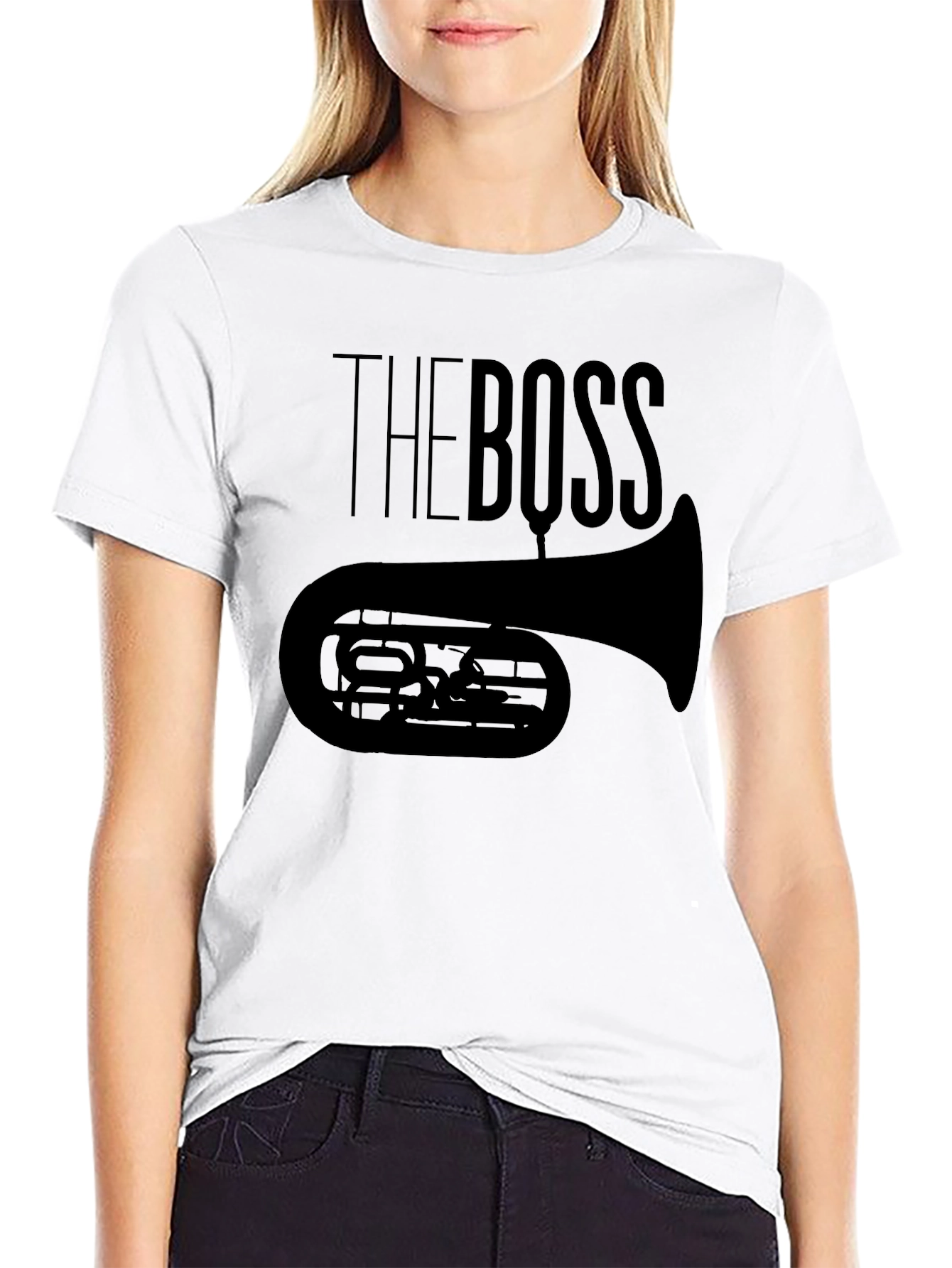 The Boss Tuba Black T-Shirt