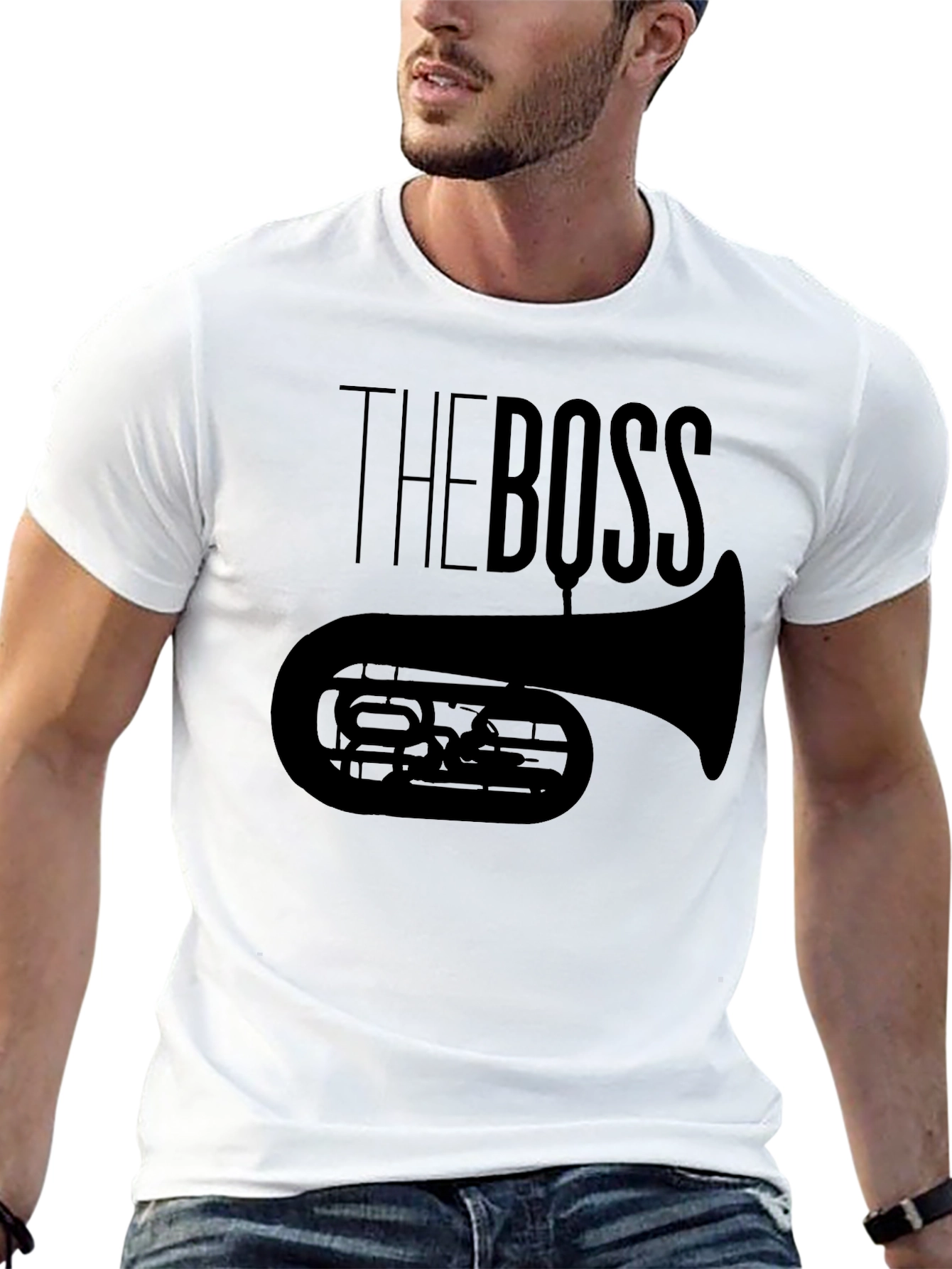 The Boss Tuba Black T-Shirt
