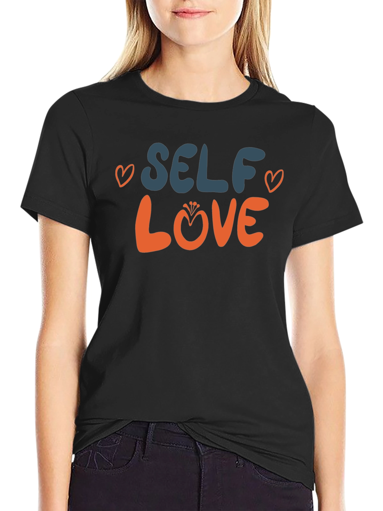 Self Love Graphic Tee - Black Unisex T-Shirt