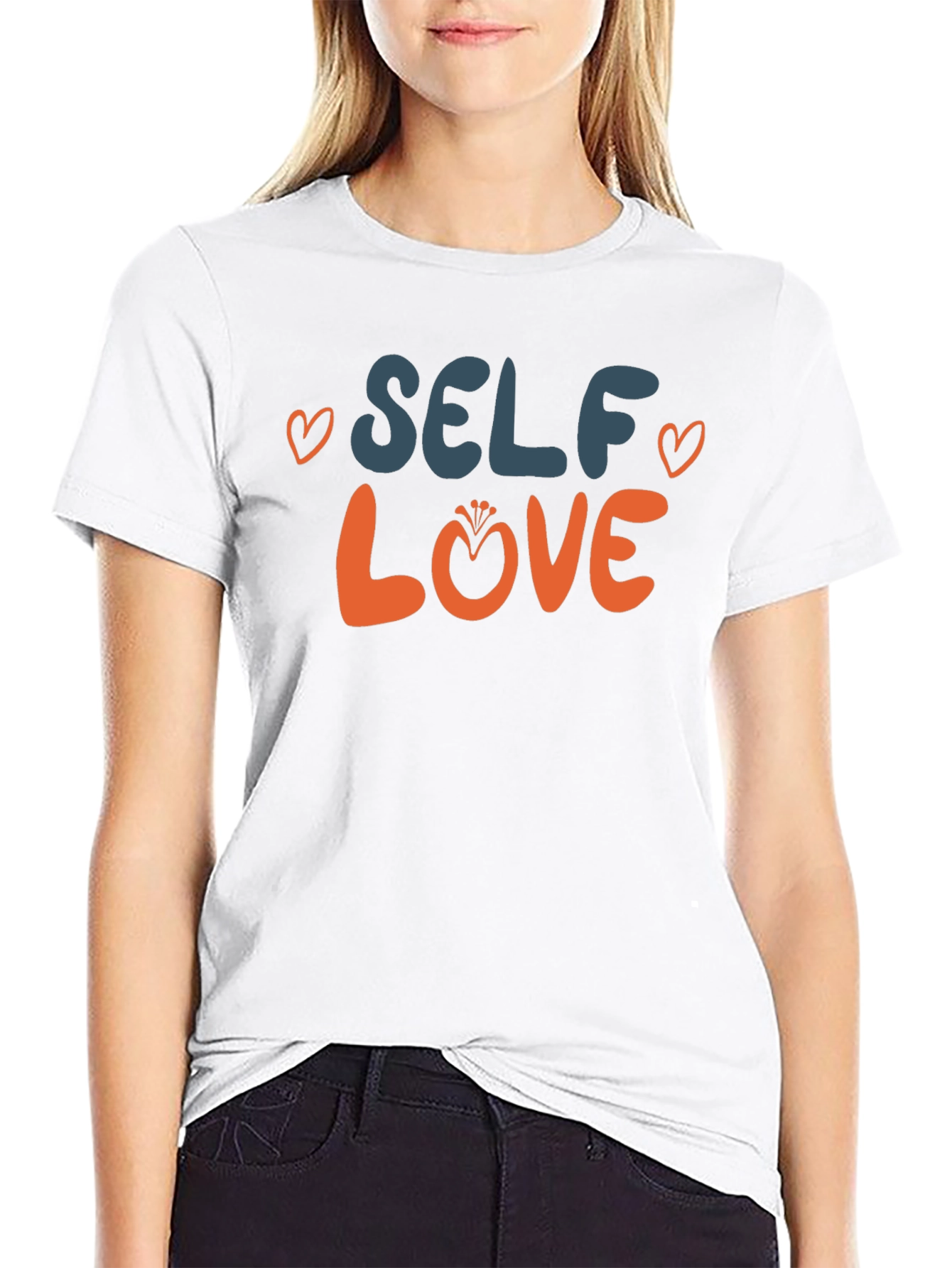 Self Love Graphic Tee - Black Unisex T-Shirt