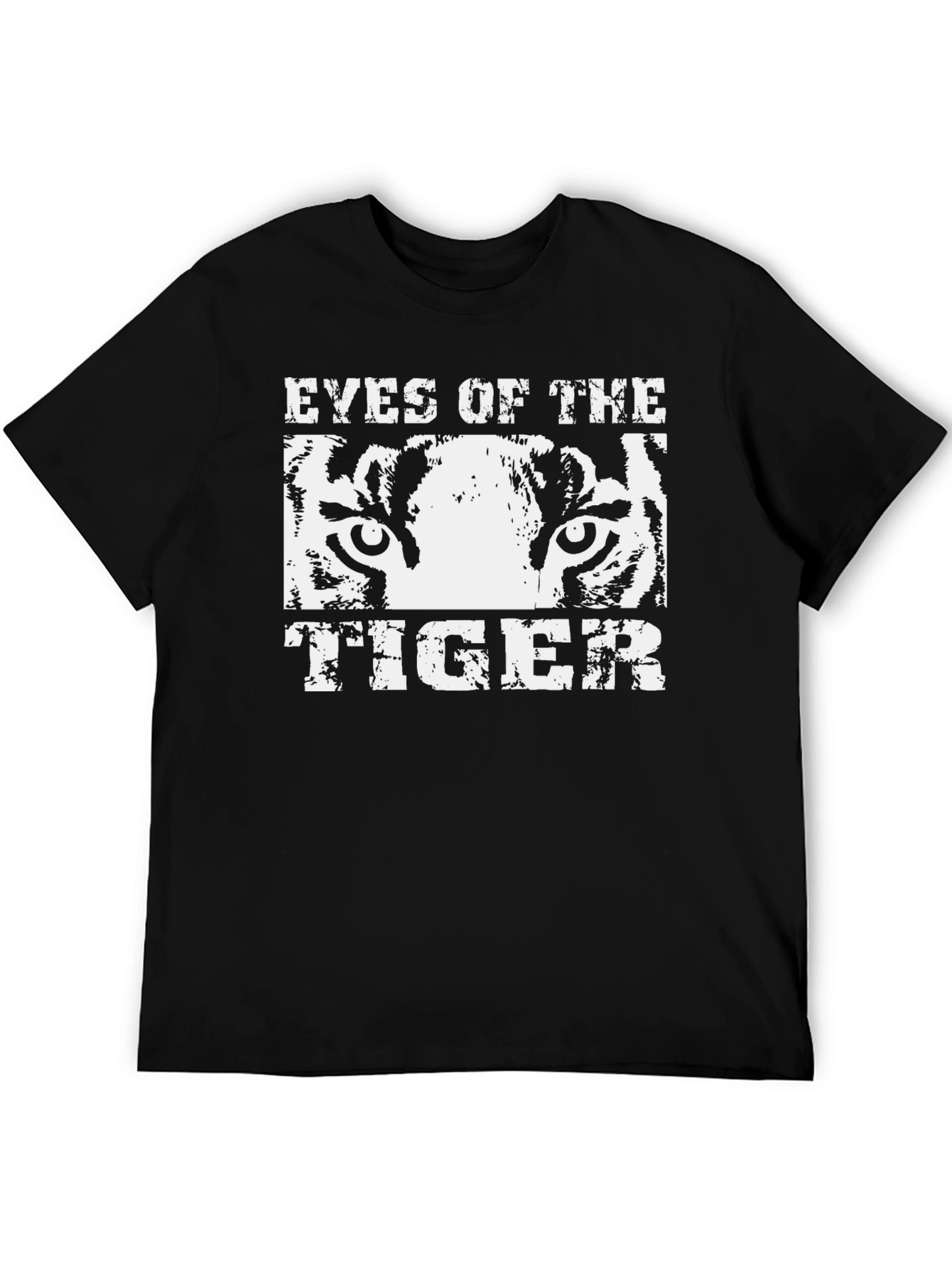 Eyes of the Tiger Graphic Tee - Black