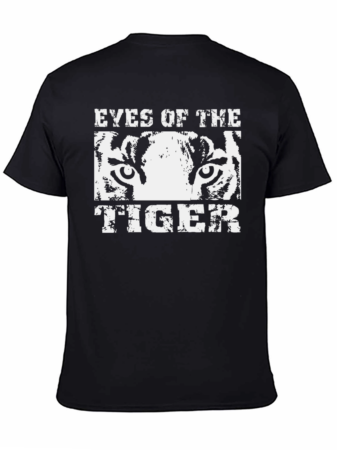 Eyes of the Tiger Graphic Tee - Black