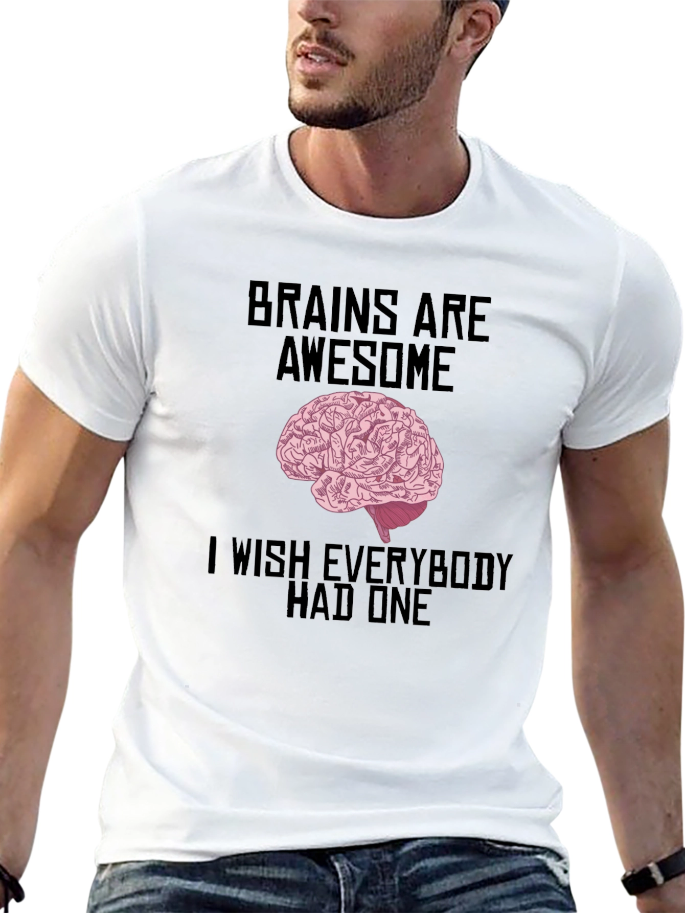 Brains Are Awesome T-Shirt - Unisex