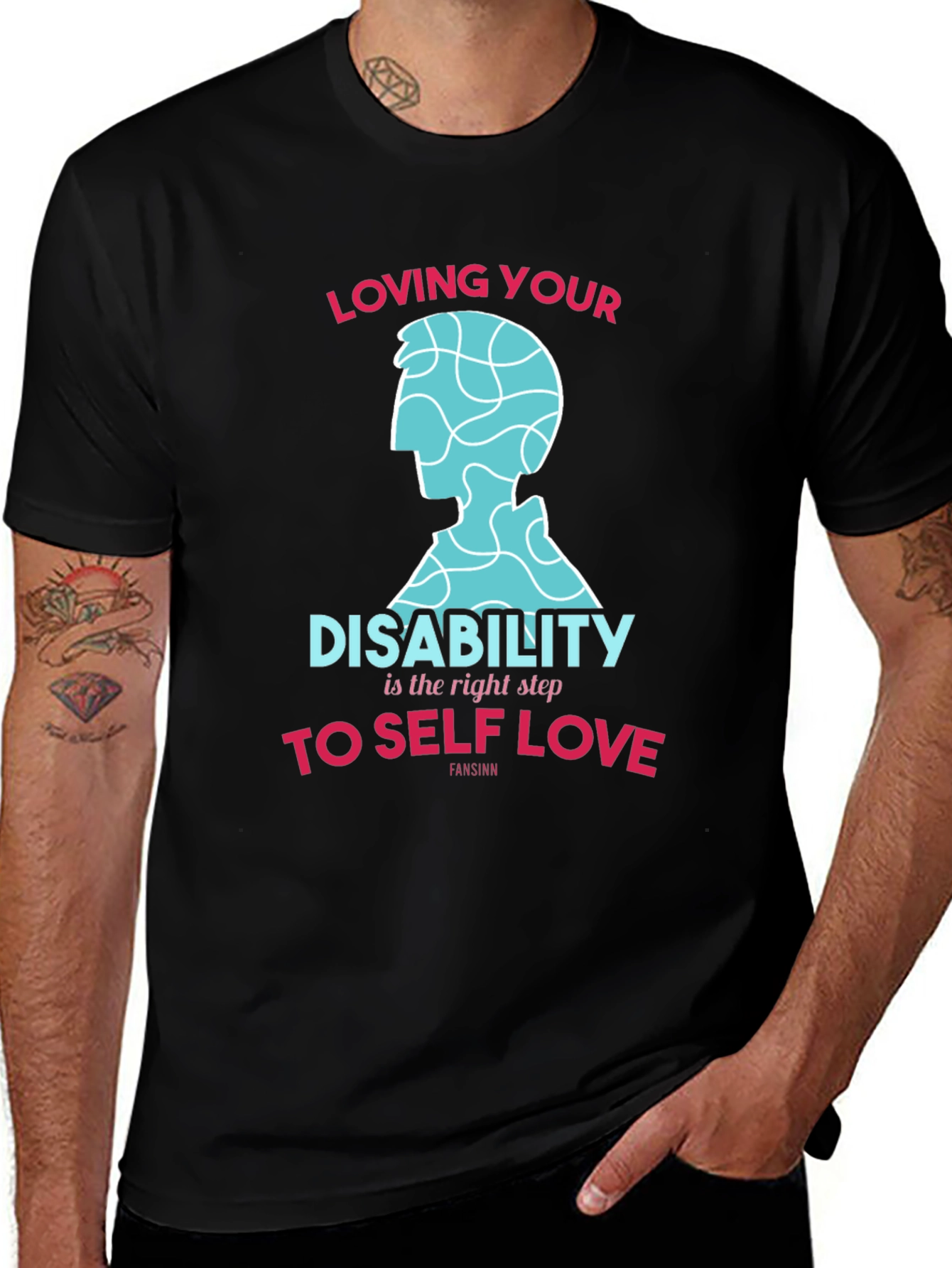 Loving Your Disability Tee - Self Love Shirt