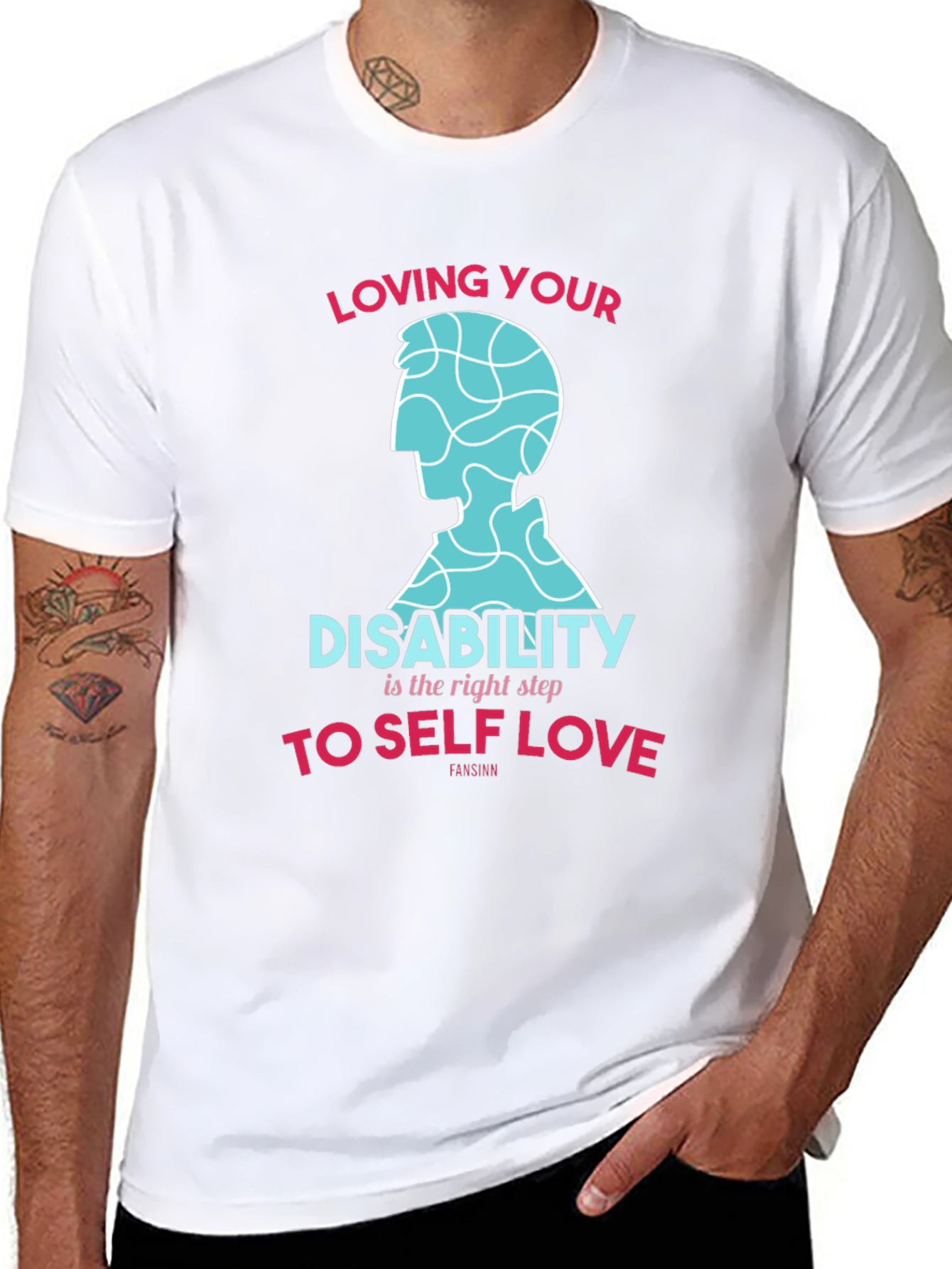 Loving Your Disability Tee - Self Love Shirt