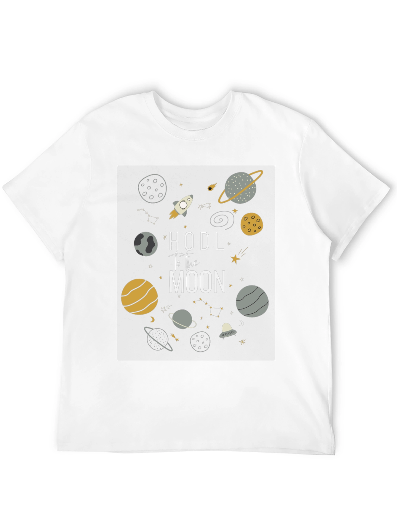 HODL to the Moon Graphic Tee