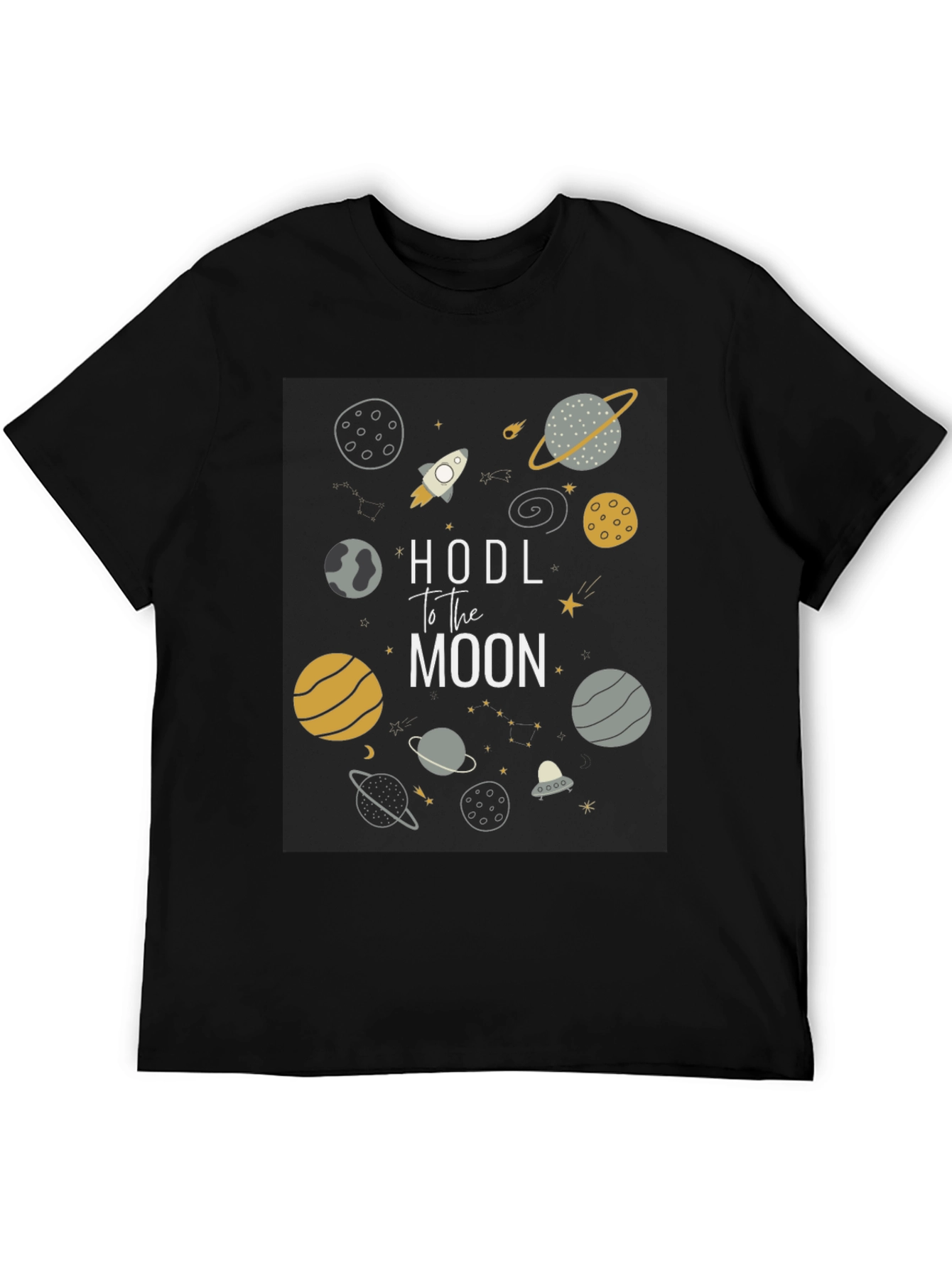HODL to the Moon Graphic Tee