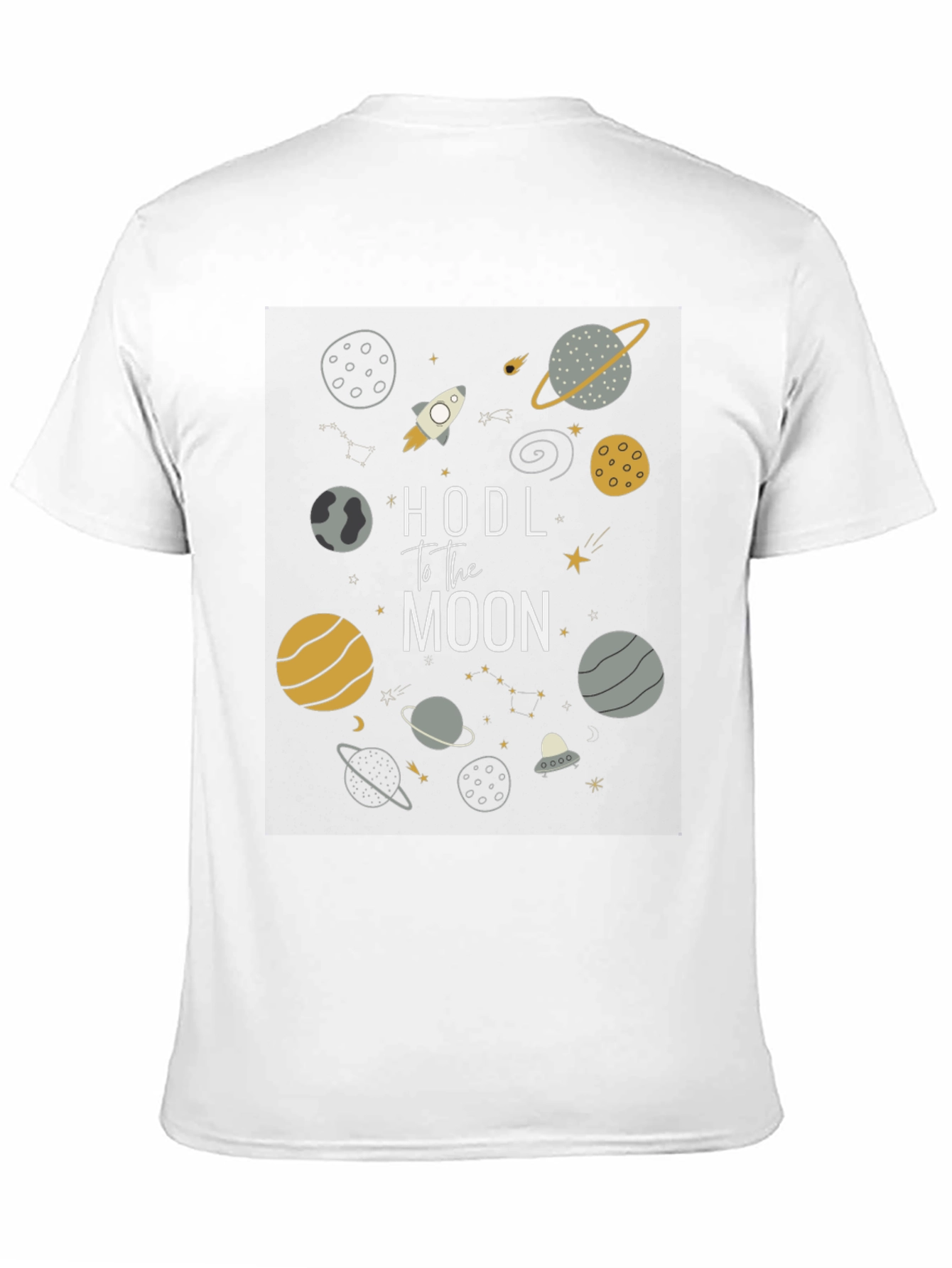 HODL to the Moon Graphic Tee