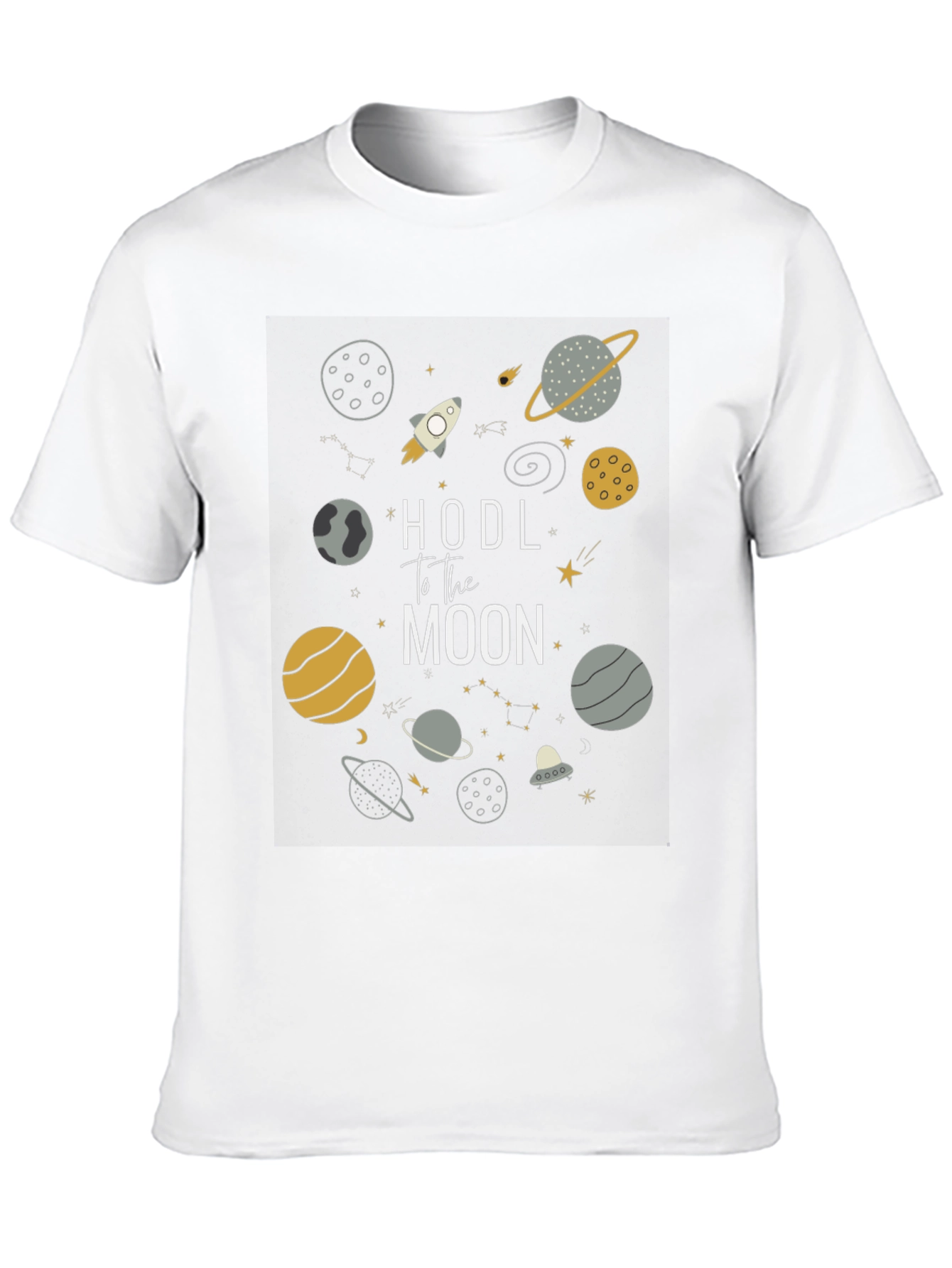 HODL to the Moon Graphic Tee
