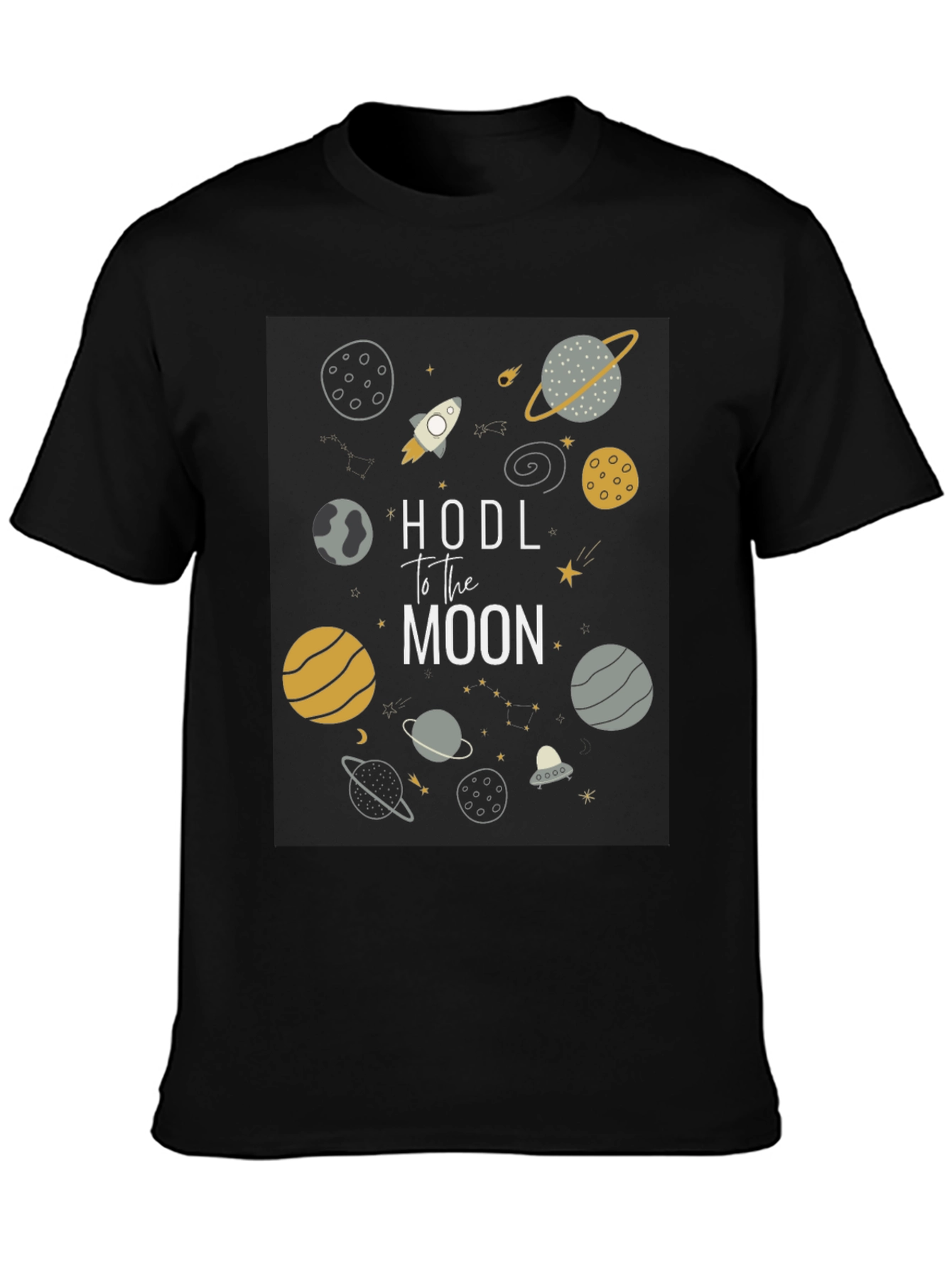 HODL to the Moon Graphic Tee