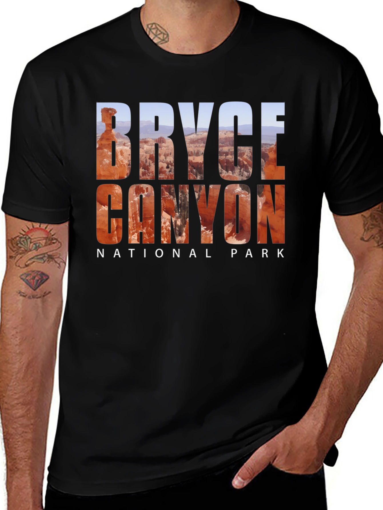 Bryce Canyon National Park Graphic Tee - Black