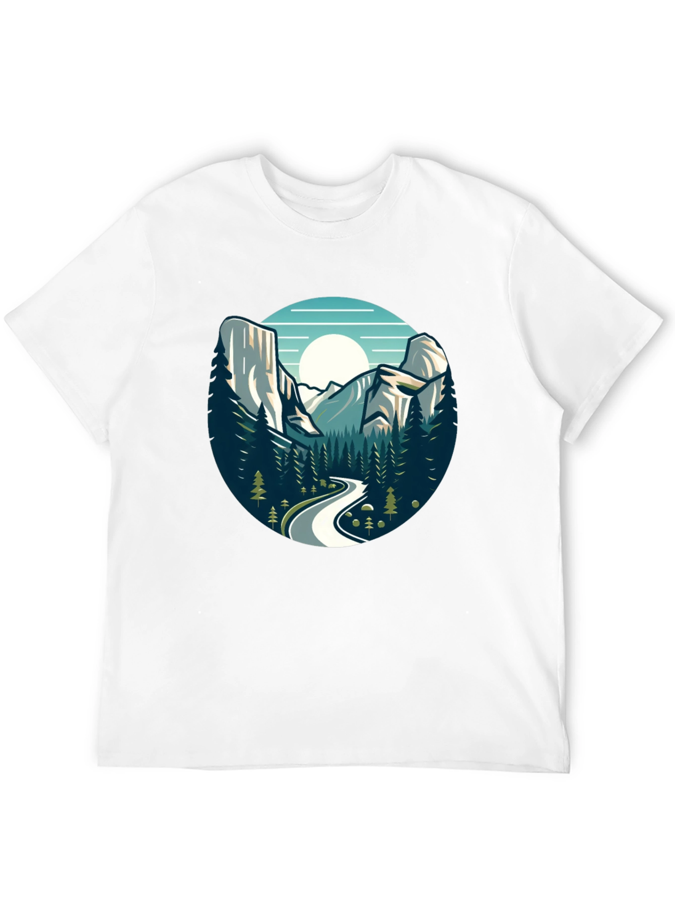 Mountain Road Graphic Tee - Adventure Awaits