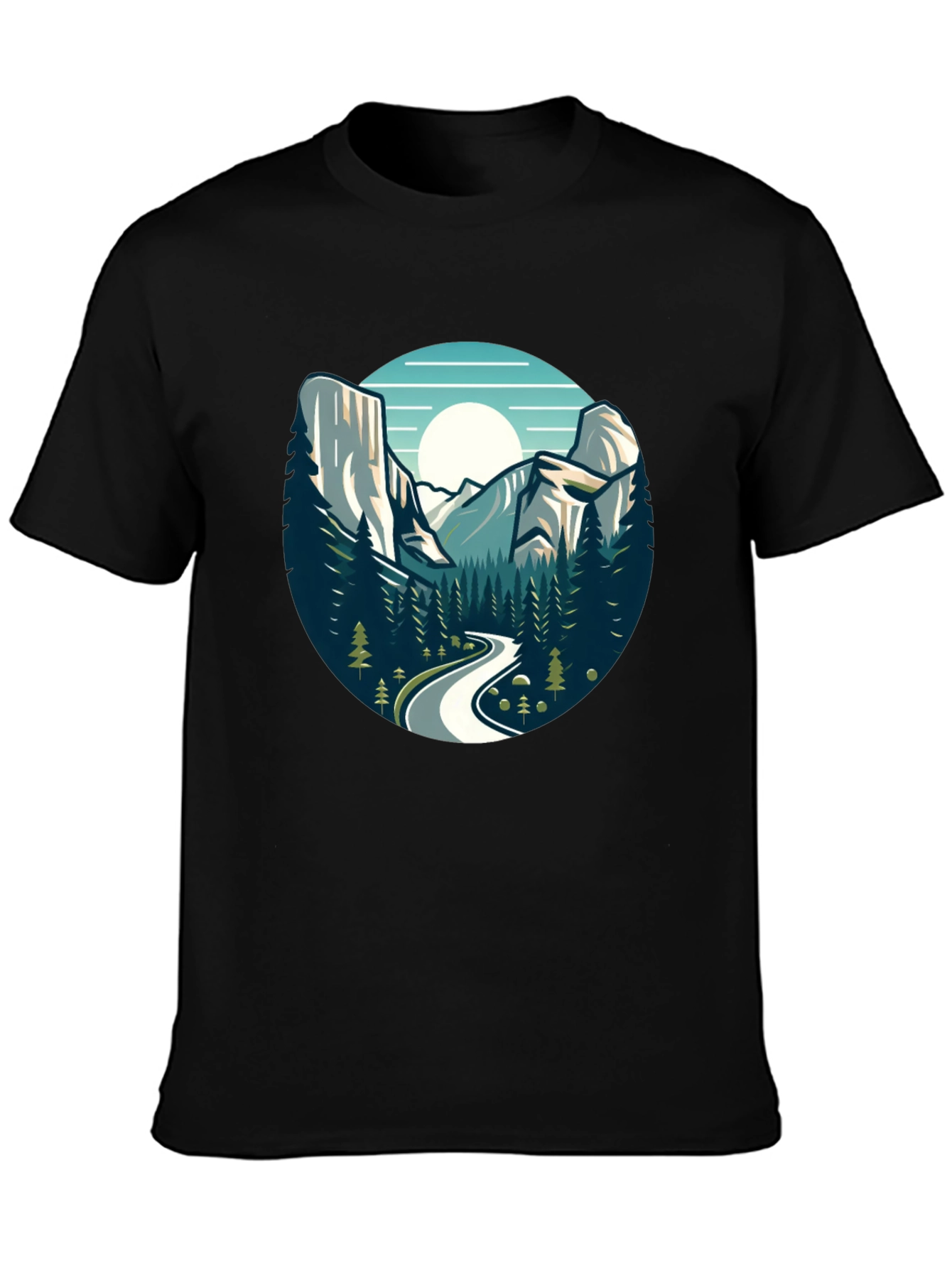 Mountain Road Graphic Tee - Adventure Awaits