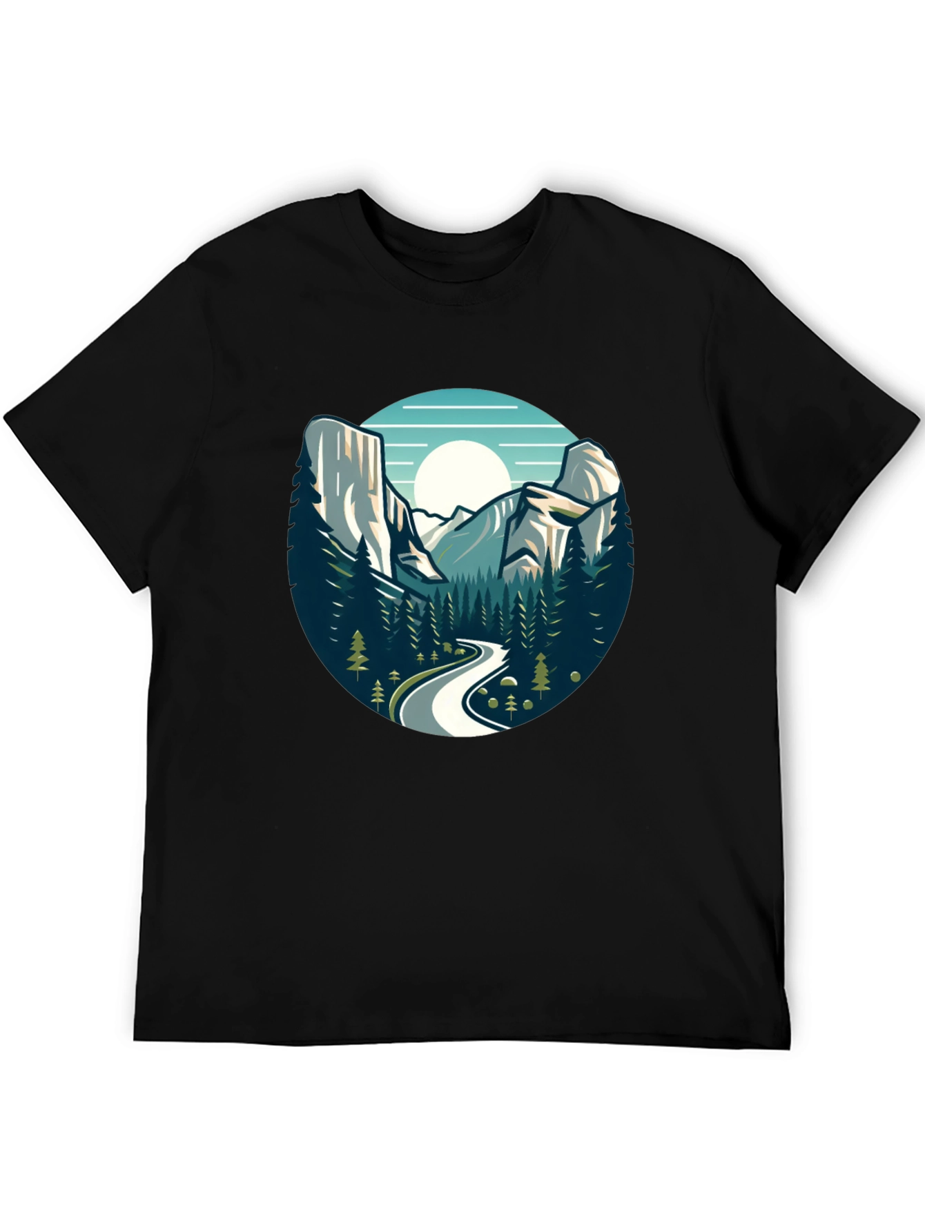 Mountain Road Graphic Tee - Adventure Awaits