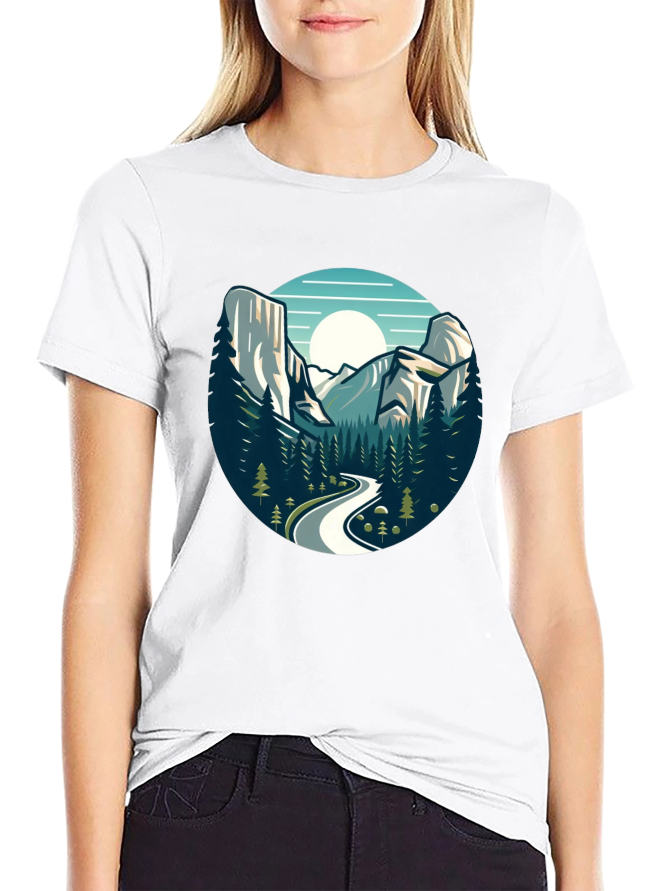 Mountain Road Graphic Tee - Adventure Awaits