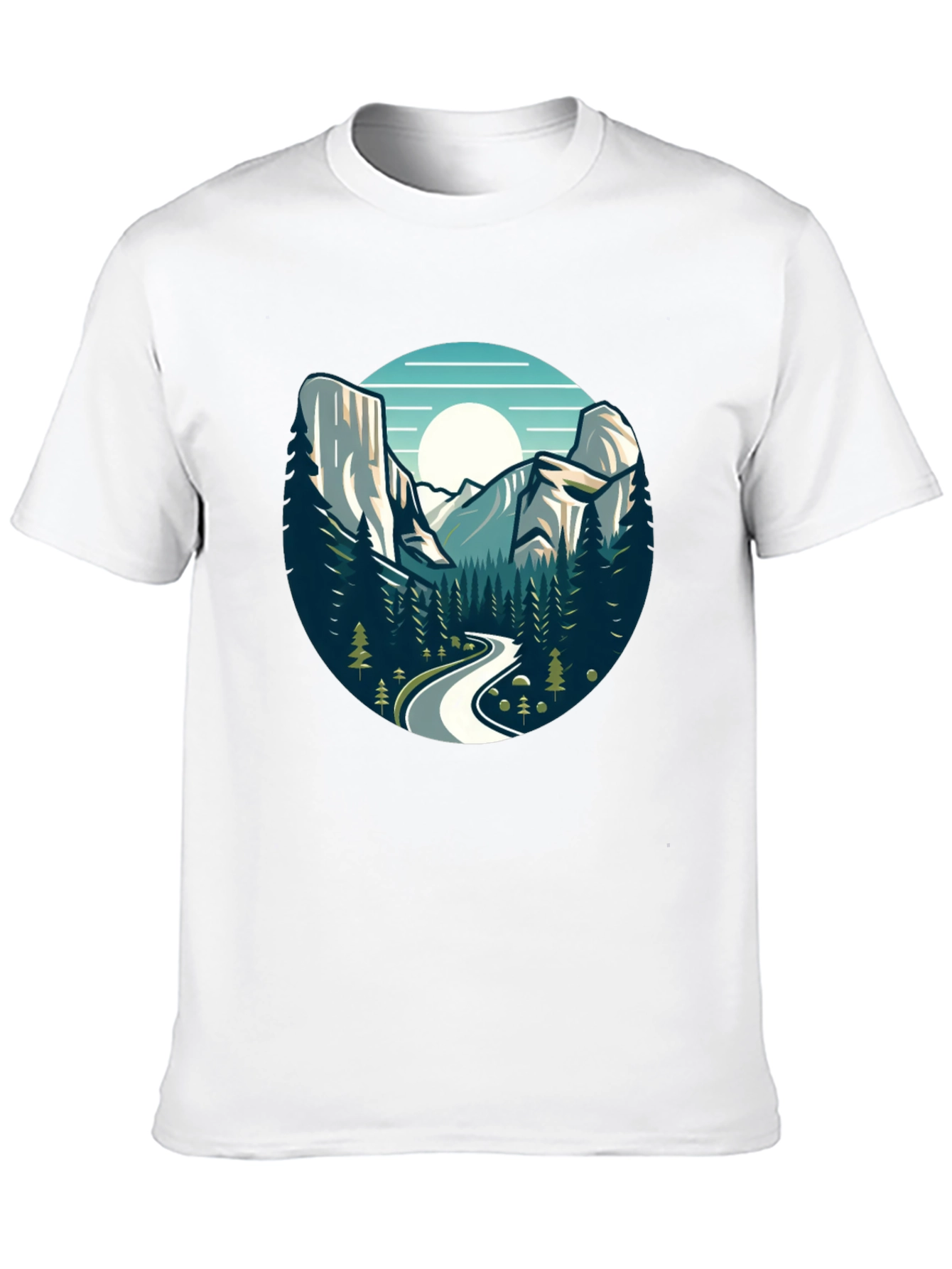 Mountain Road Graphic Tee - Adventure Awaits