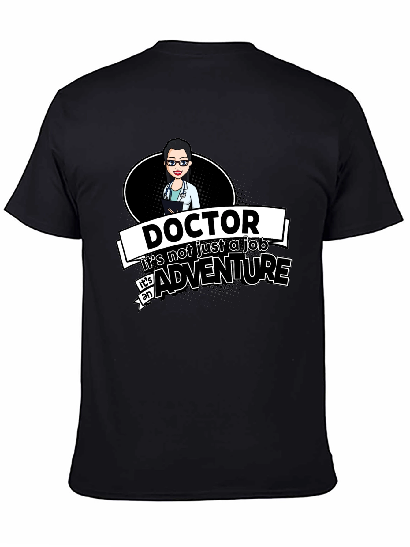Doctor Adventure Graphic Tee - Medical Professional T-Shirt