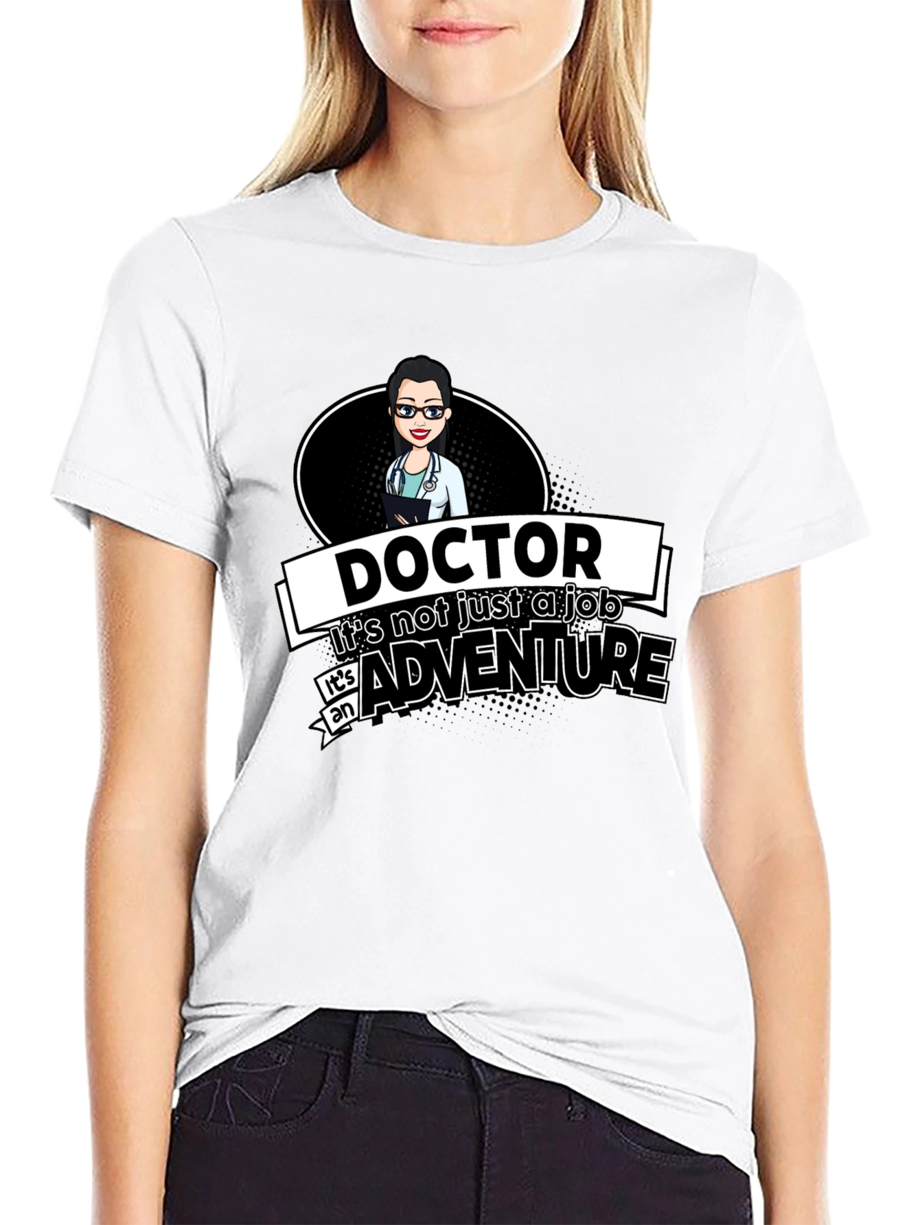 Doctor Adventure Graphic Tee - Medical Professional T-Shirt