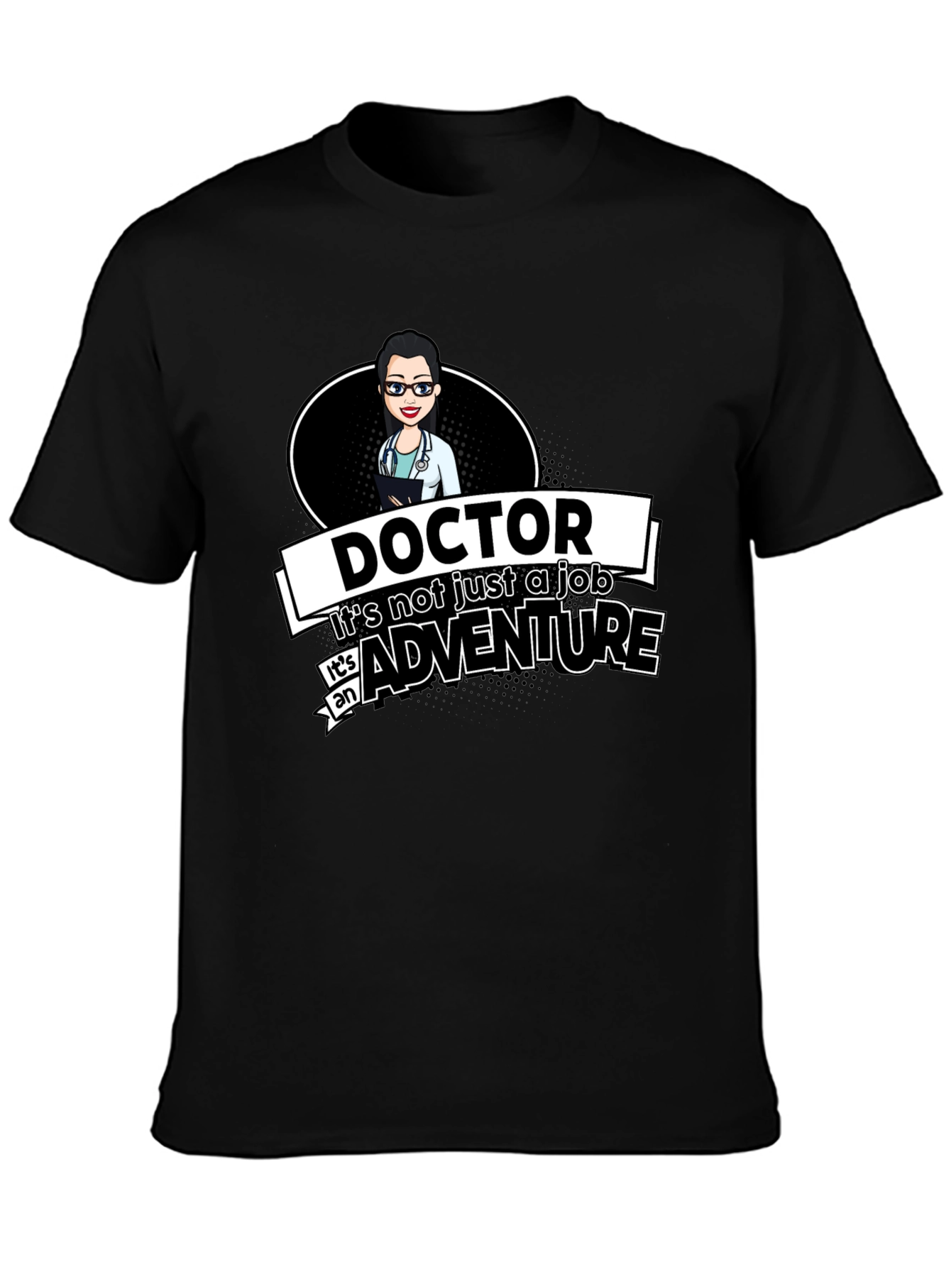 Doctor Adventure Graphic Tee - Medical Professional T-Shirt