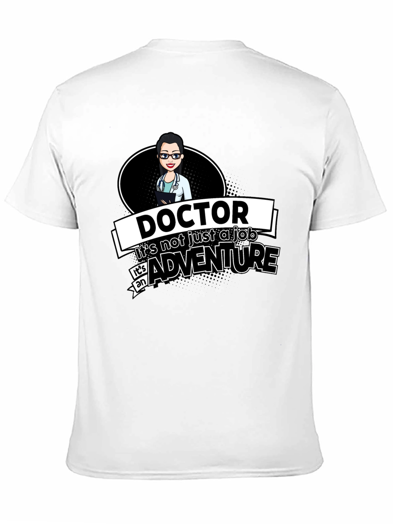 Doctor Adventure Graphic Tee - Medical Professional T-Shirt