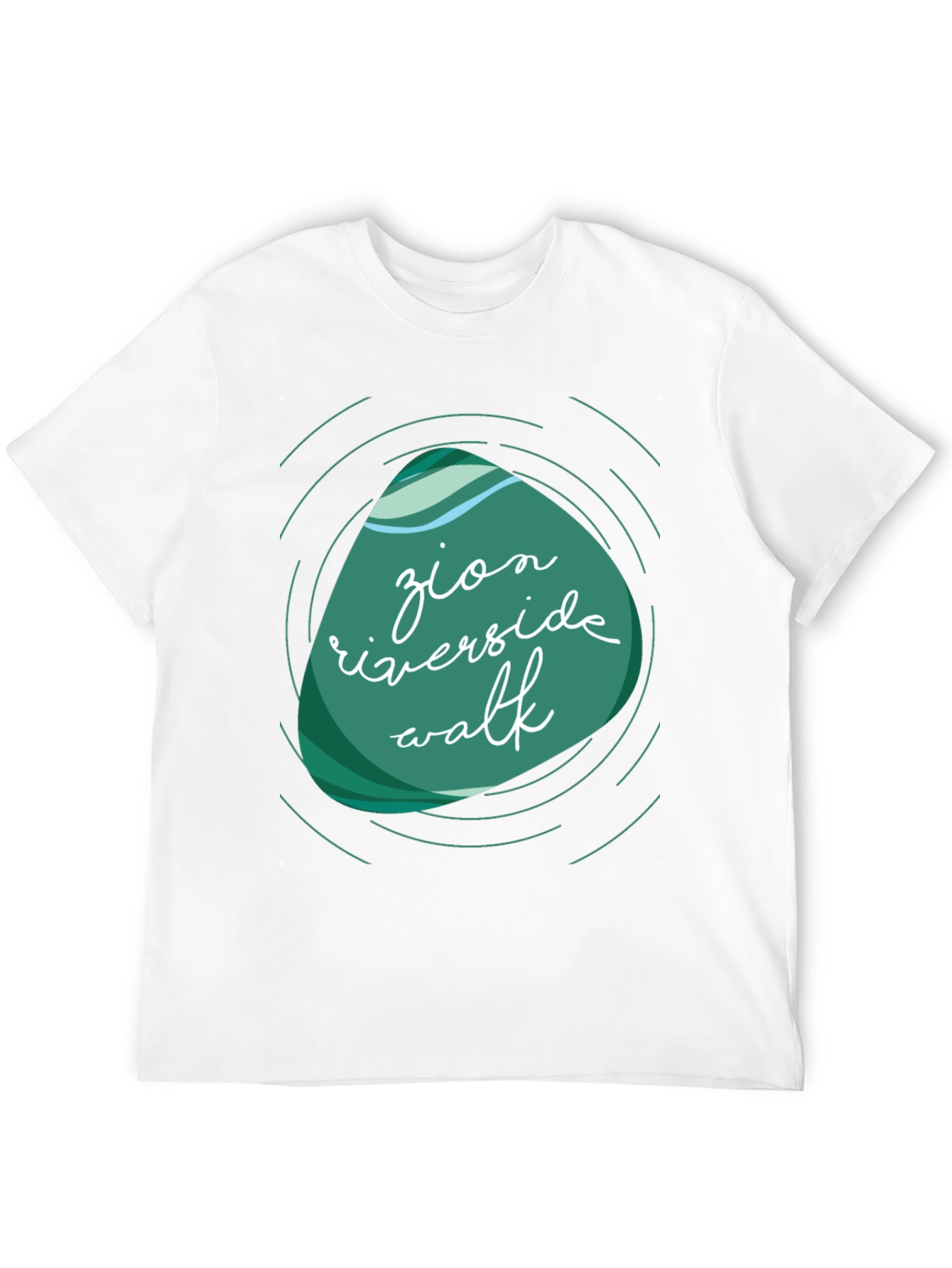 Zion Riverside Walk Graphic Tee - Stylish Comfort